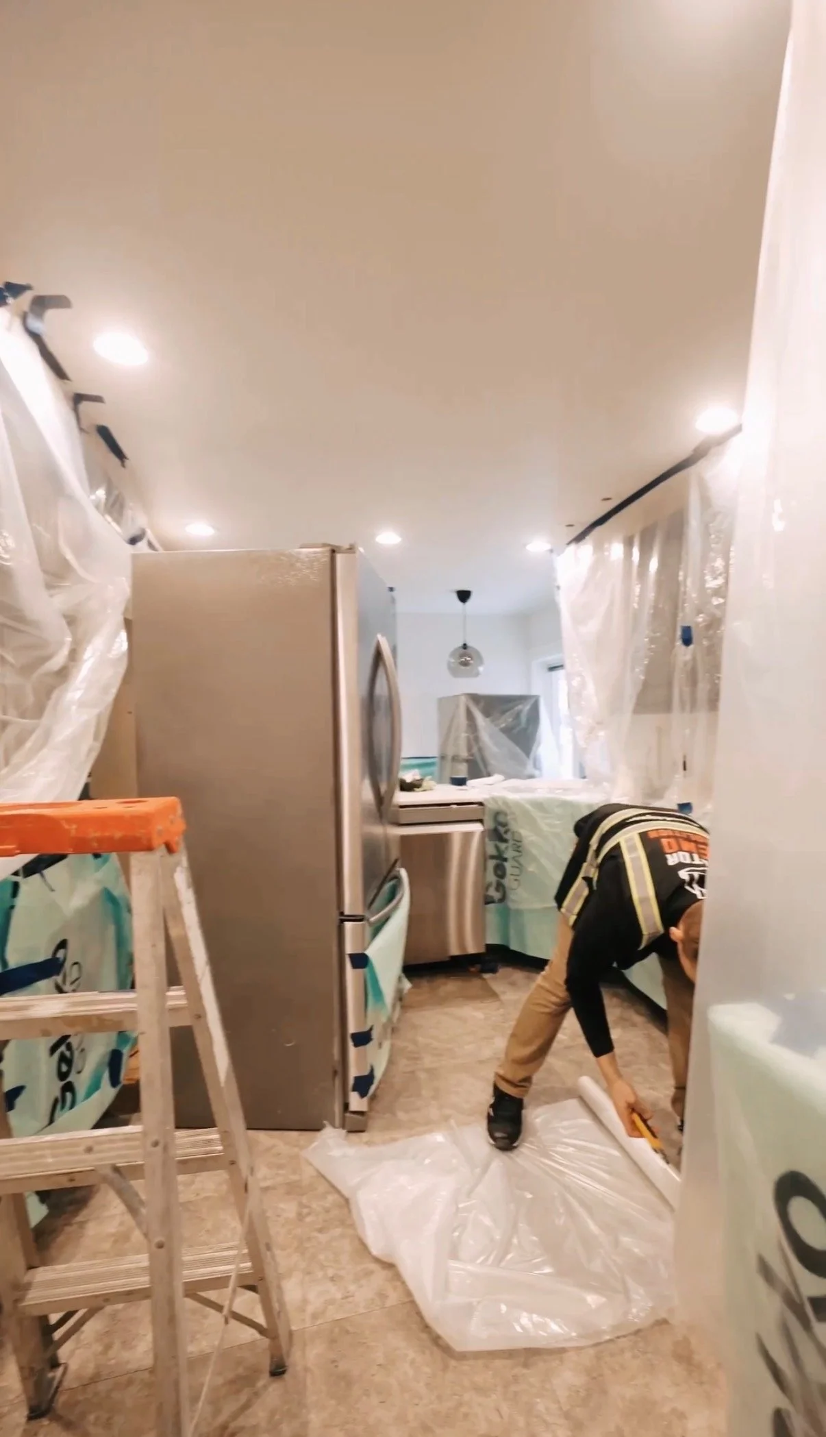 Selective Interior Demolition in Etobicoke | Kitchen, Bathroom and Foyer Renovation Prep