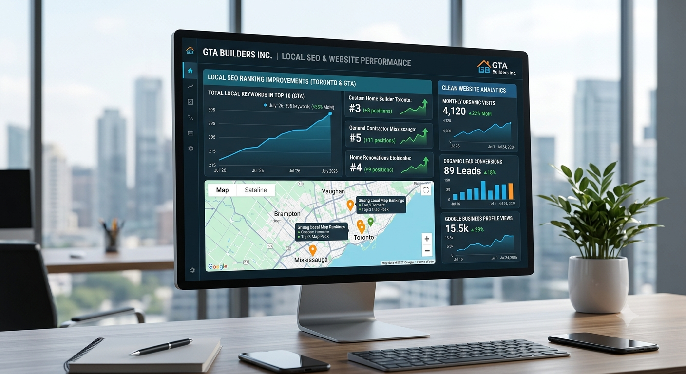 Elevating the Digital Blueprint: Why Local SEO Strategy is Mandatory for Toronto Builders