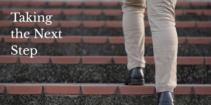 Taking the Next Step — Grace Notes For You