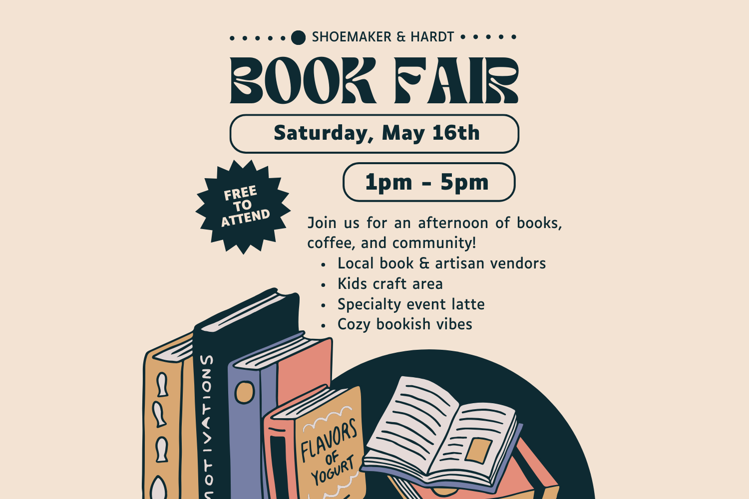 Shoemaker & Hardt Book Fair