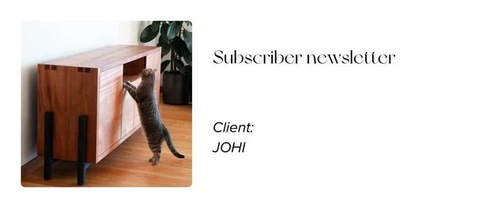 JOHI newsletter copy claire bough