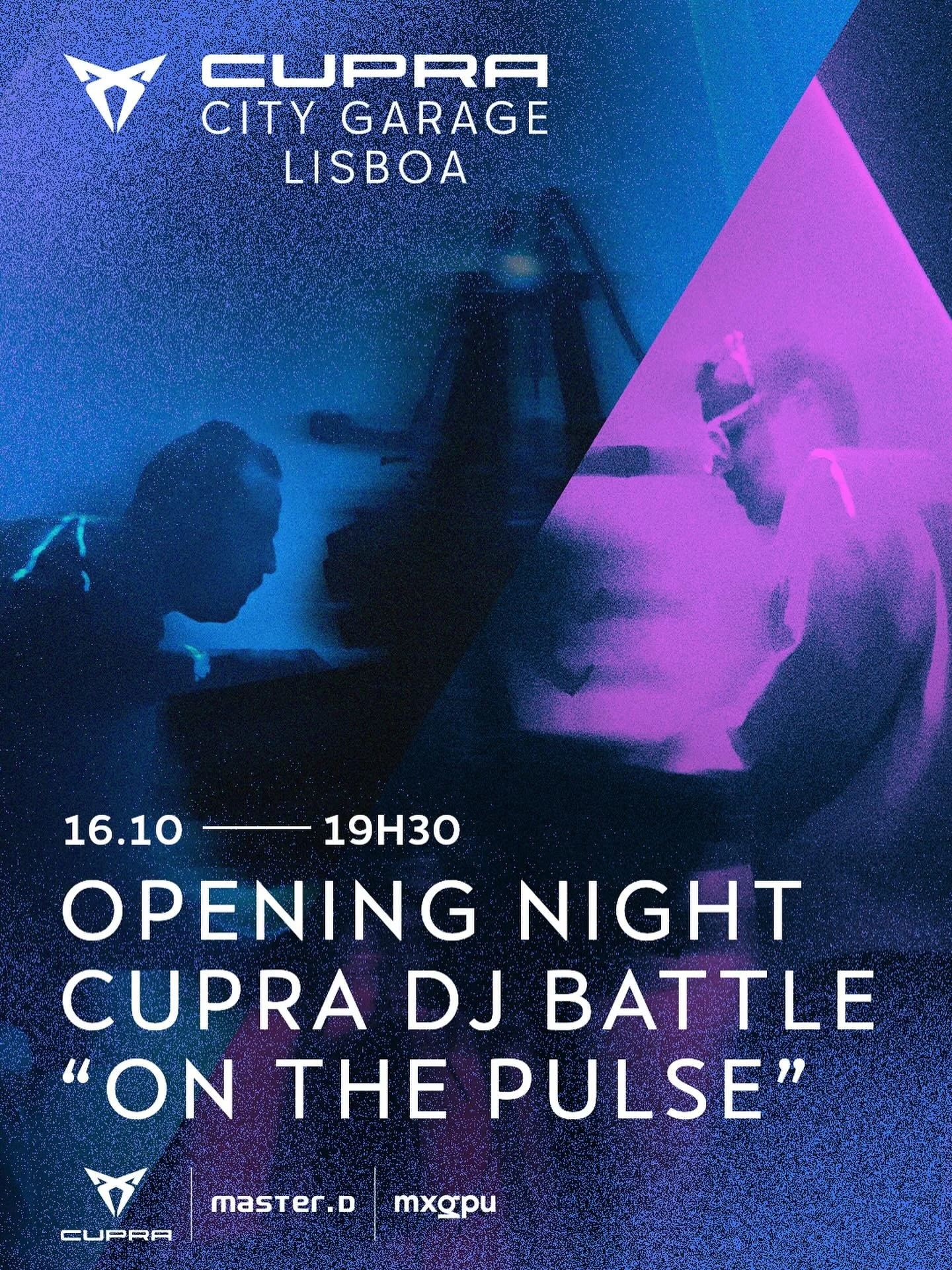 A 16 de outubro, &agrave;s 19h30, os 8 melhores candidatos da Cupra DJ Battle &ldquo;On the Pulse&rdquo; v&atilde;o atuar como nunca e mostrar todo o seu talento musical, ao vivo. 🥇

O concurso, promovido pela Cupra @cupra_portugal , a Master.D @mas