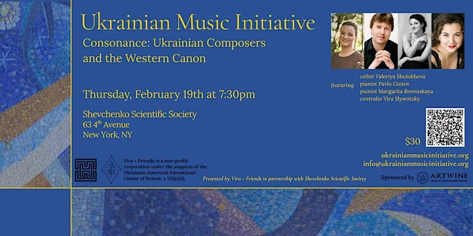 CONSONANCE: Ukrainian Composers and the Western Canon