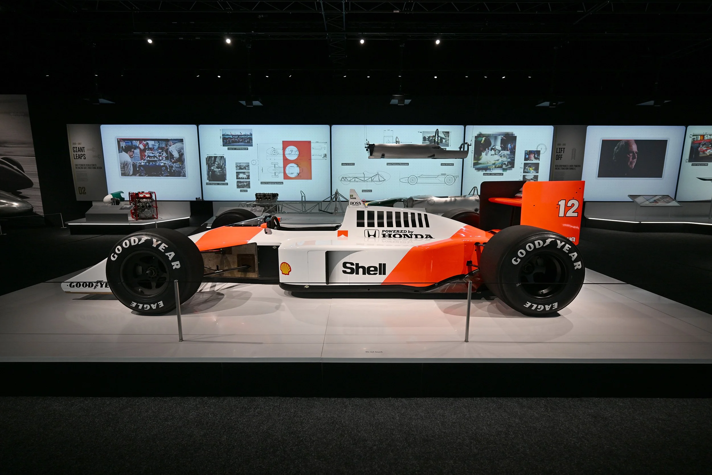 Ayrton Senna's McLaren MP4/4