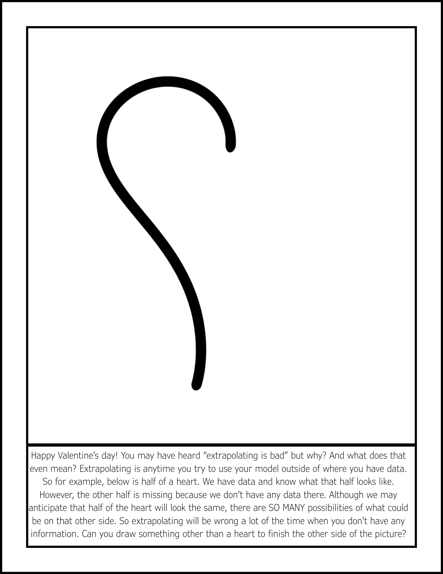 Valentines Day Extrapolating