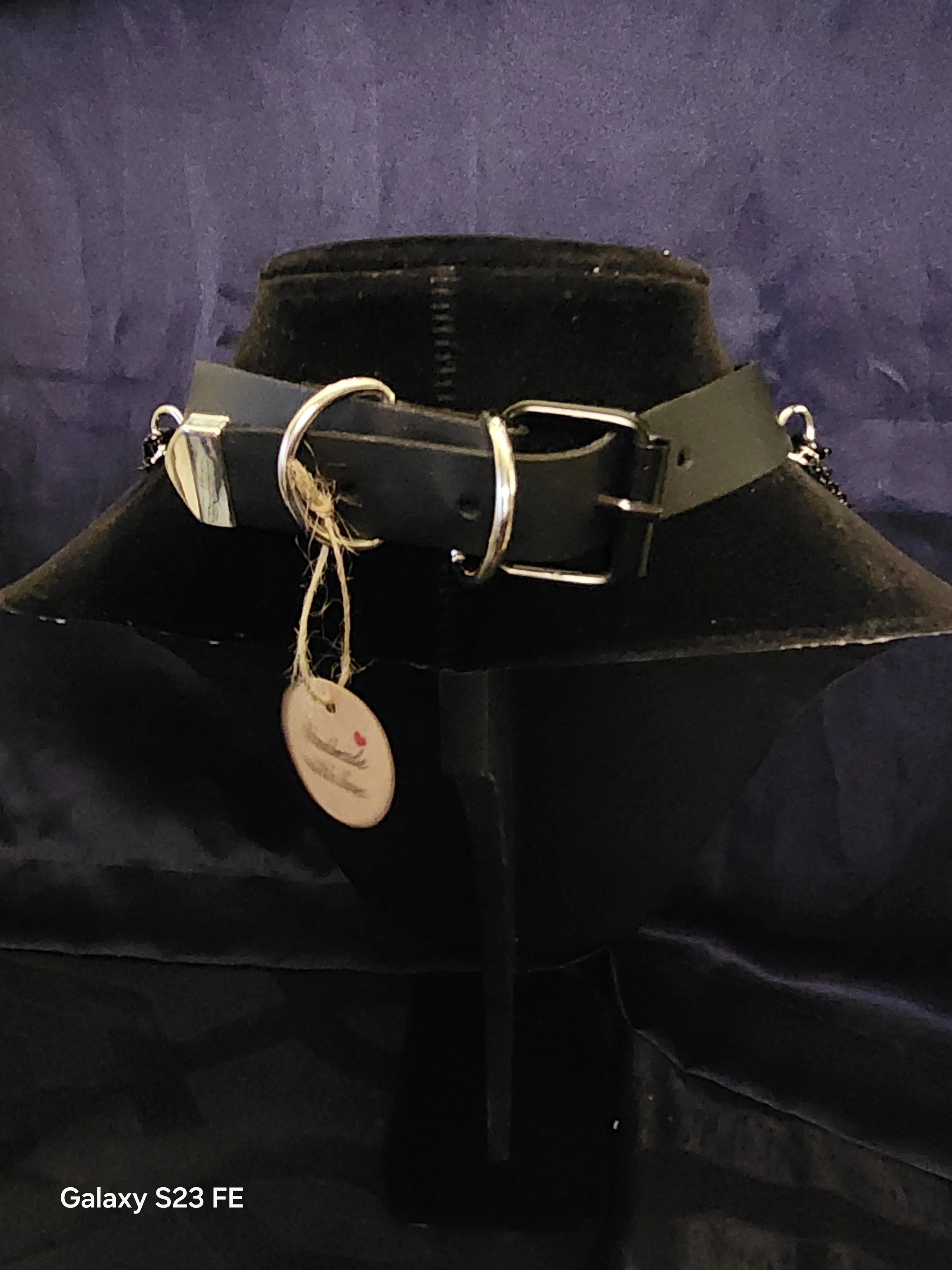 Y2K Gothic Cross Choker Back.jpg