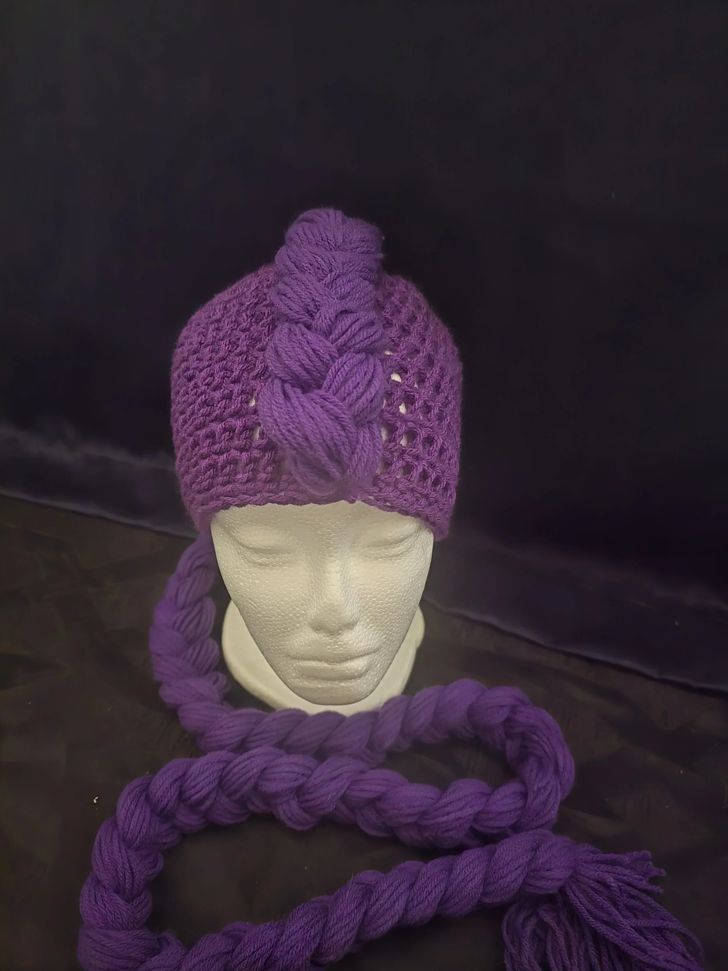 Rumi's Crocheted Hair Hat Top.jpg