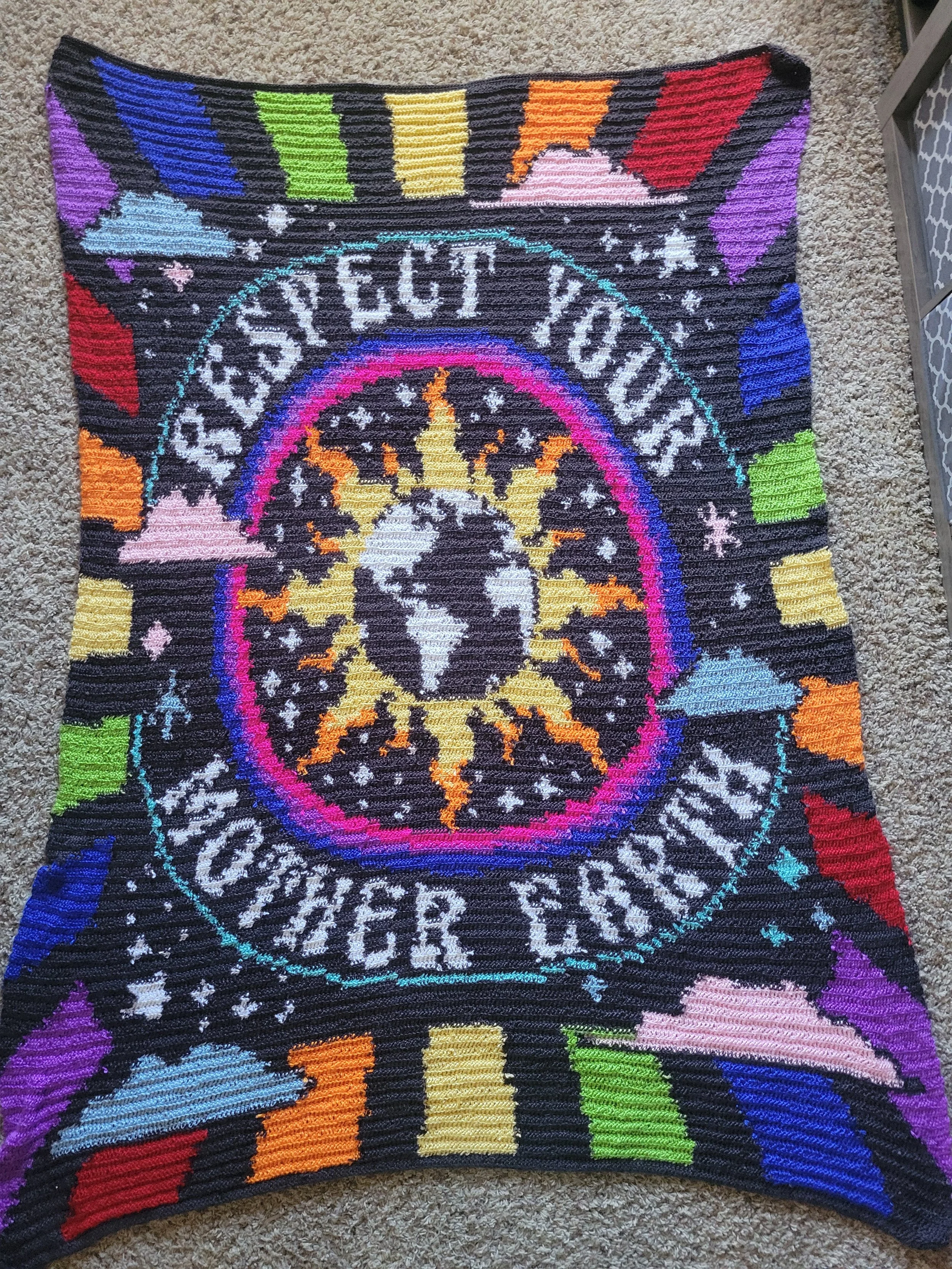 Respect Your Mother Earth Blanket