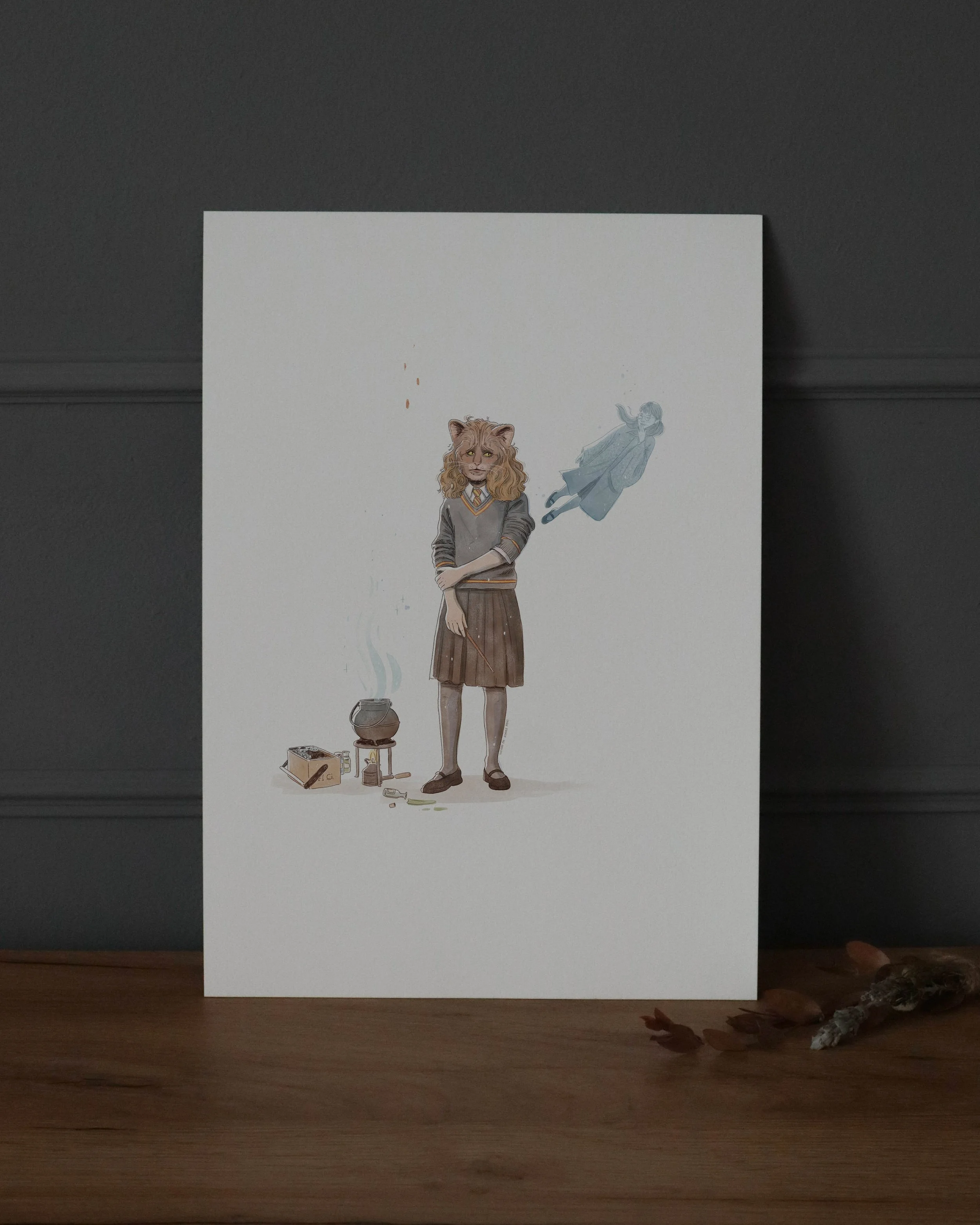Print Harry Potter - Hermione Polyjuice A4