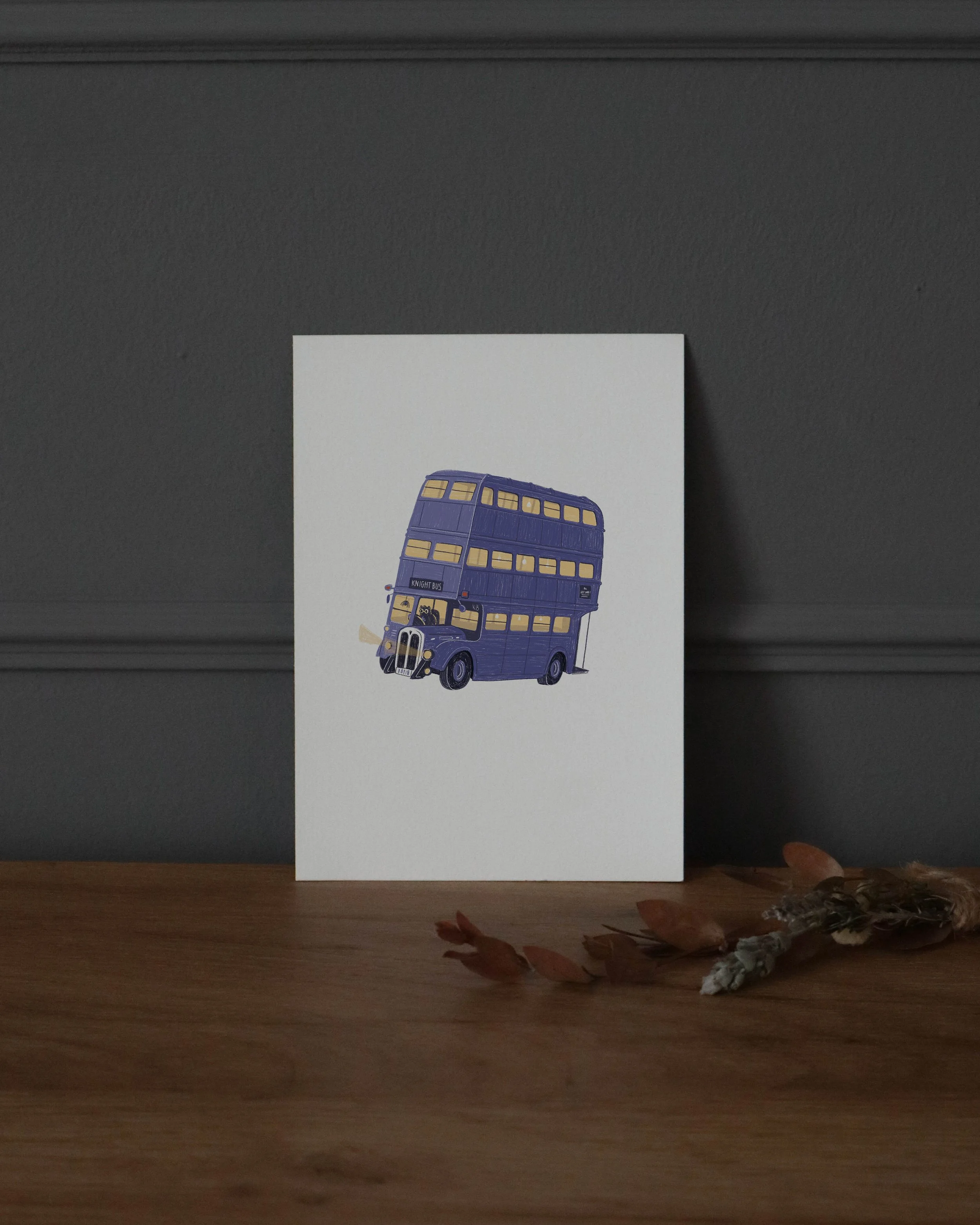 Postal Harry Potter - Knightbus