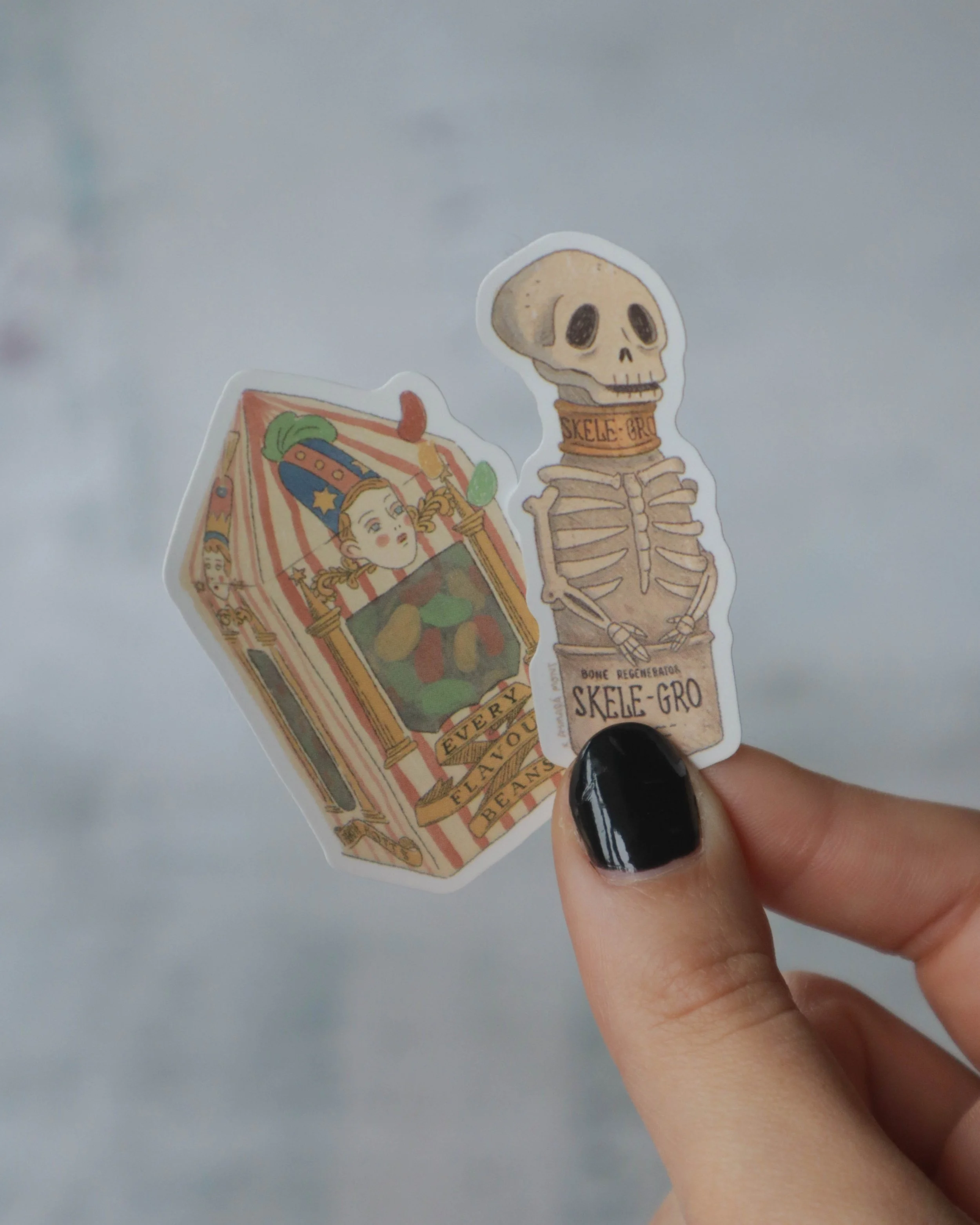 Set x 2 pegatinas - Harry Potter