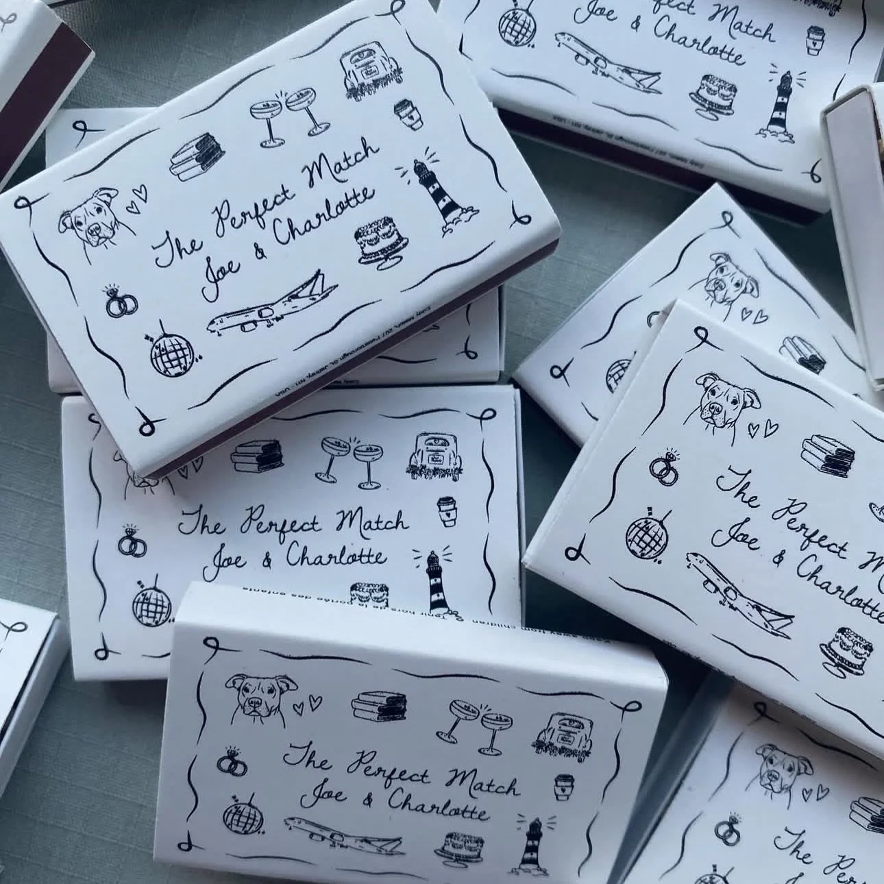 ultimate wedding merch&hellip; MATCHES 🔥 timeless, aesthetic, and guaranteed to spark a memory long after the special day 💍✨

📷  and matches by @wild.muse.weddings