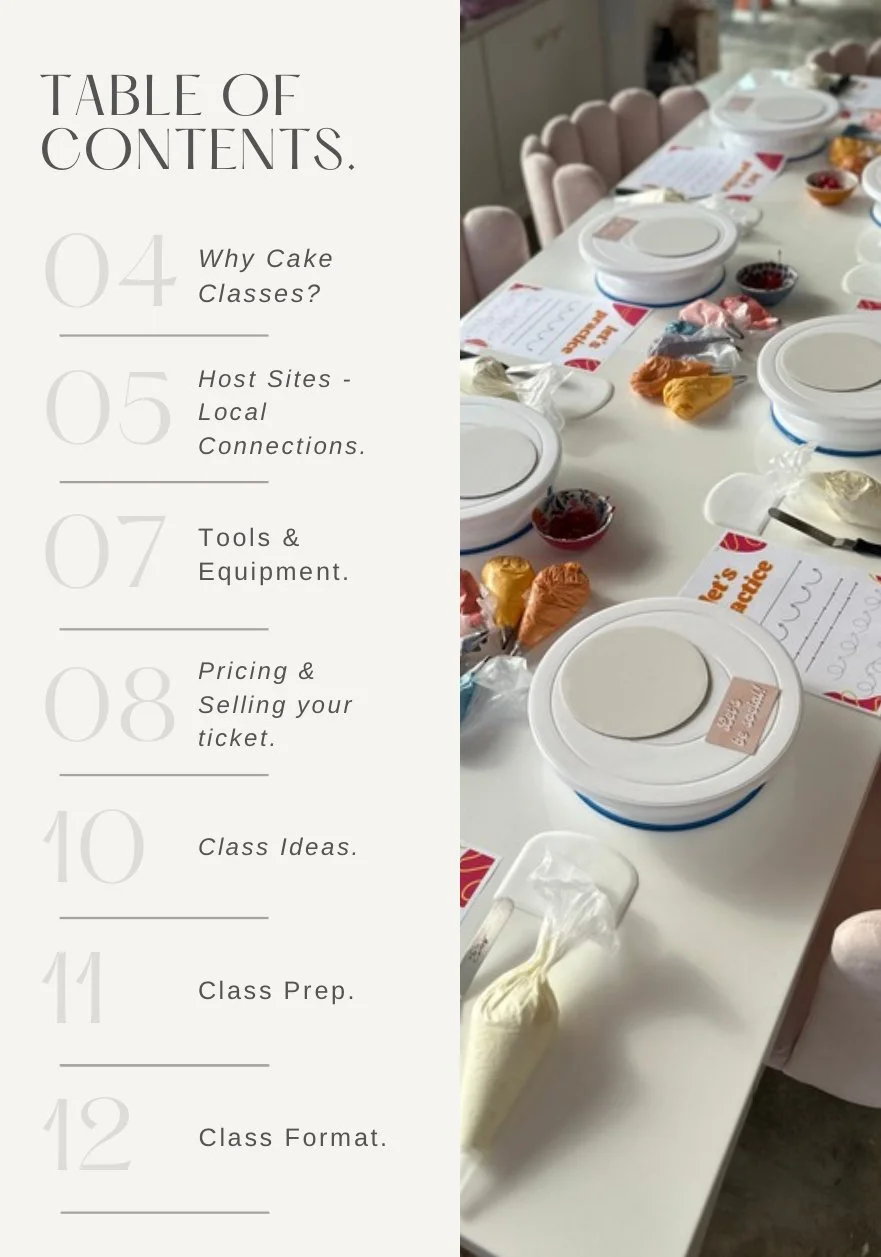 Cake Class ebook