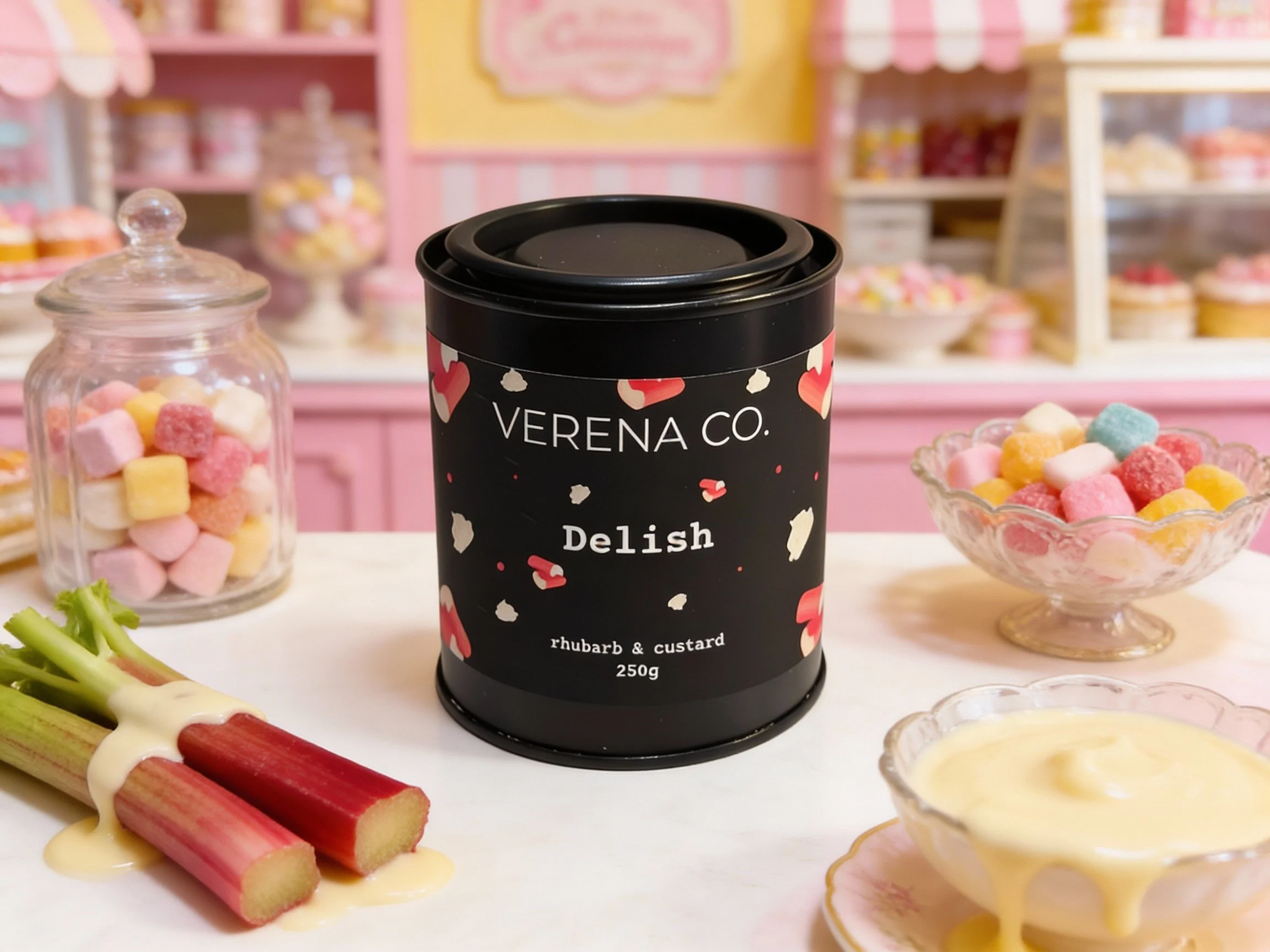 Delish - Rhubarb & Ginger Candle