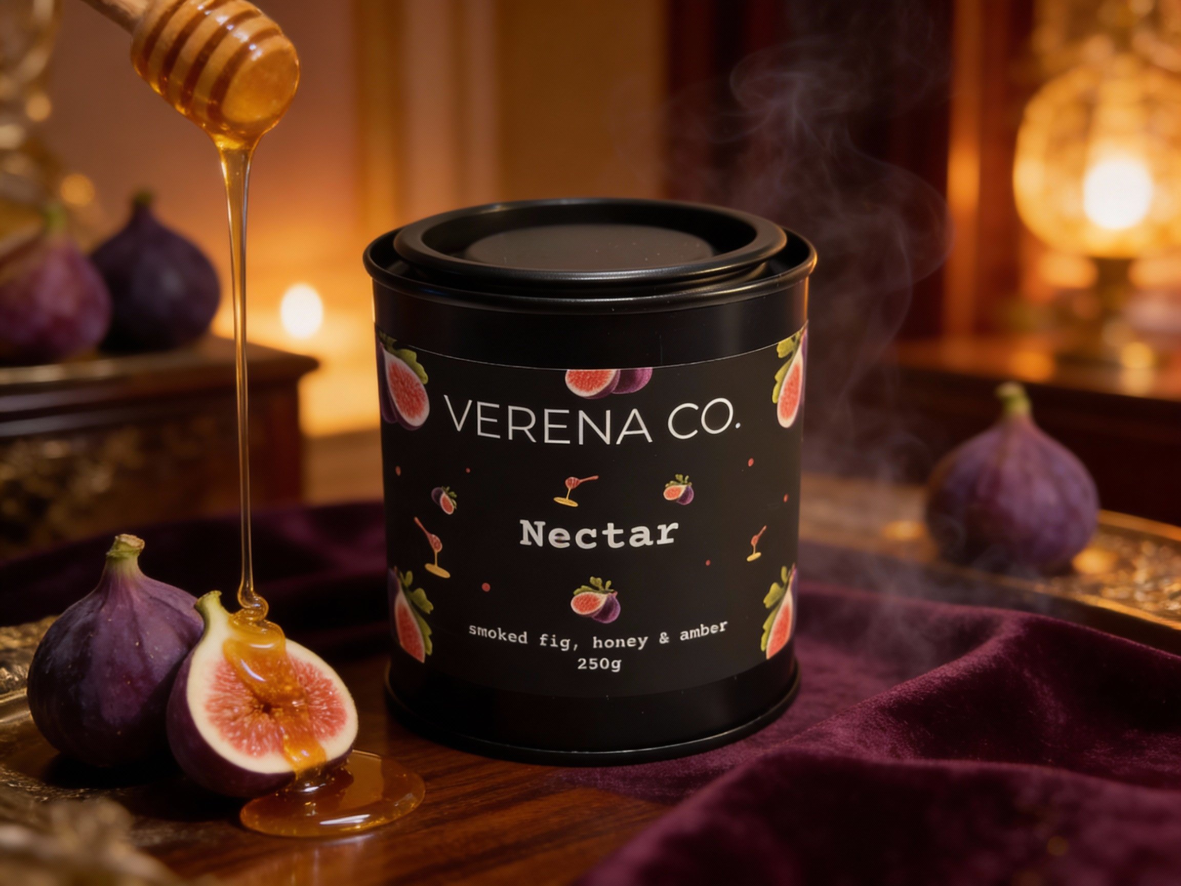 Nectar - Smoked Fig, Honey & Amber Candle