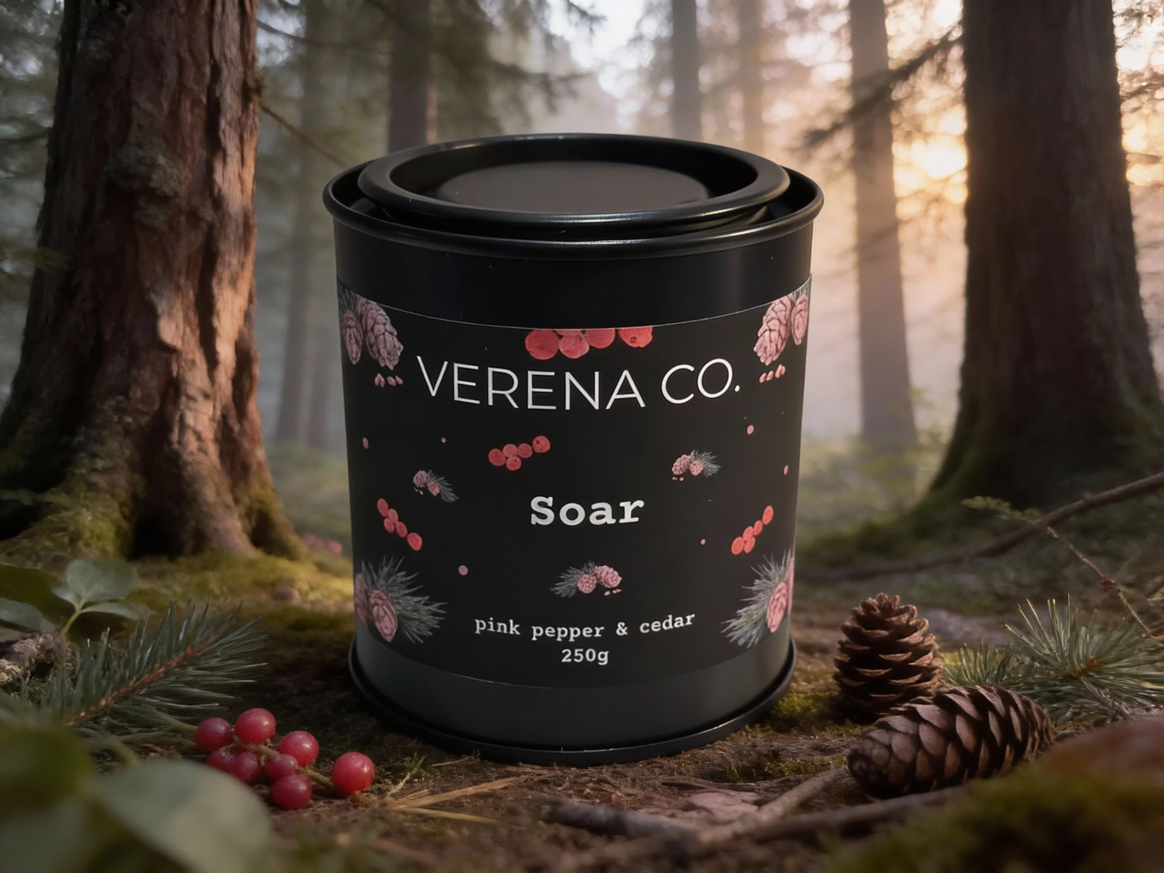 Soar - Pink Pepper & Cedar Candle