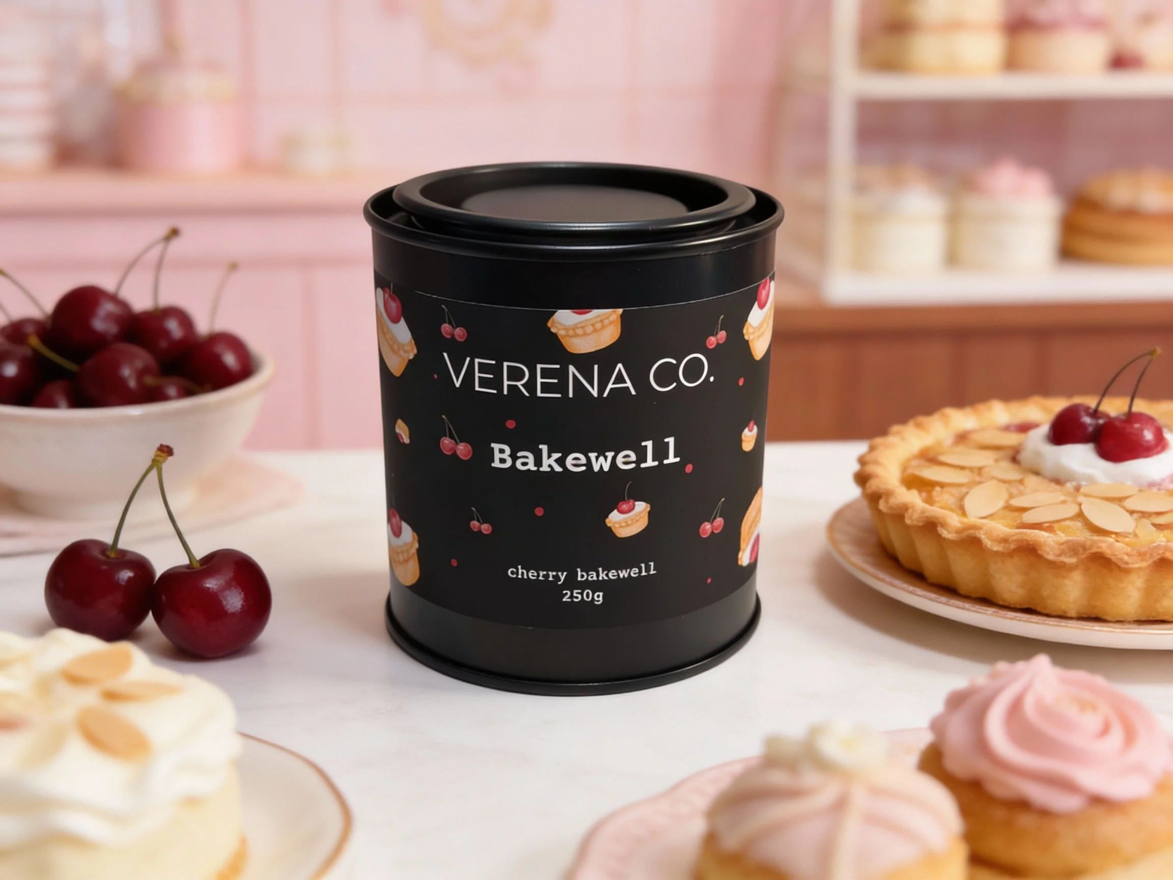 Bakewell - Cherry Bakewell Candle