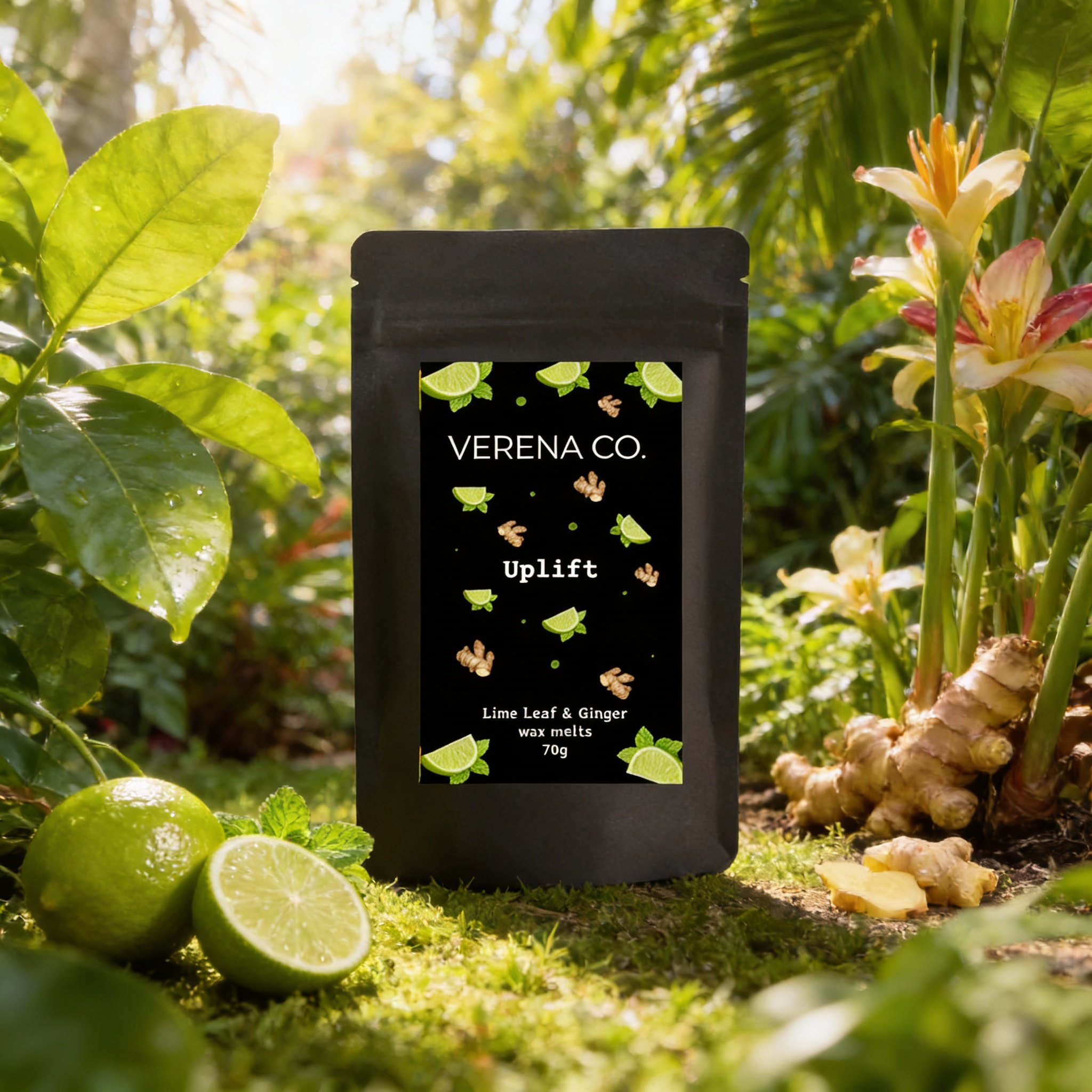 Uplift - Lime Leaf & Ginger - Wax Melts