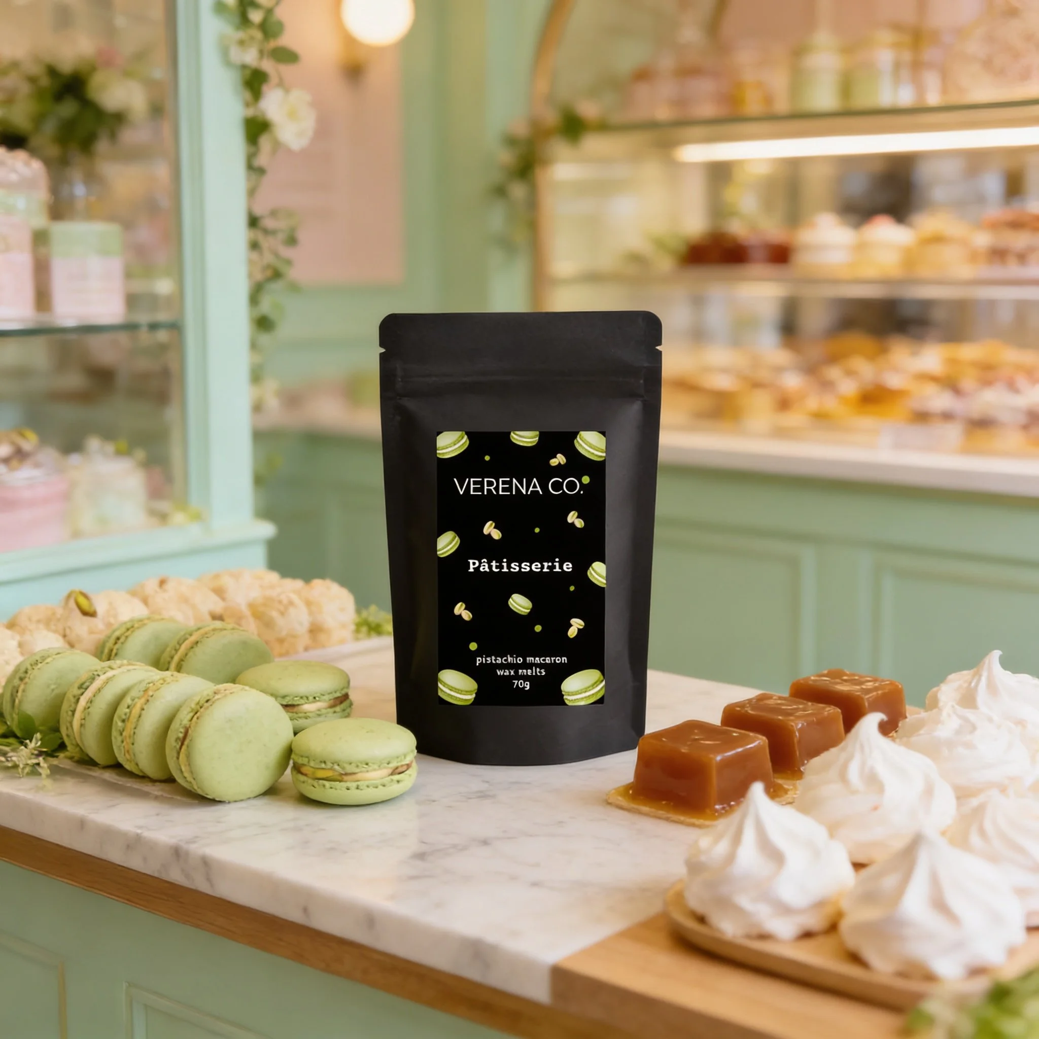 Patisserie - Pistachio Macaron  - Wax Melts