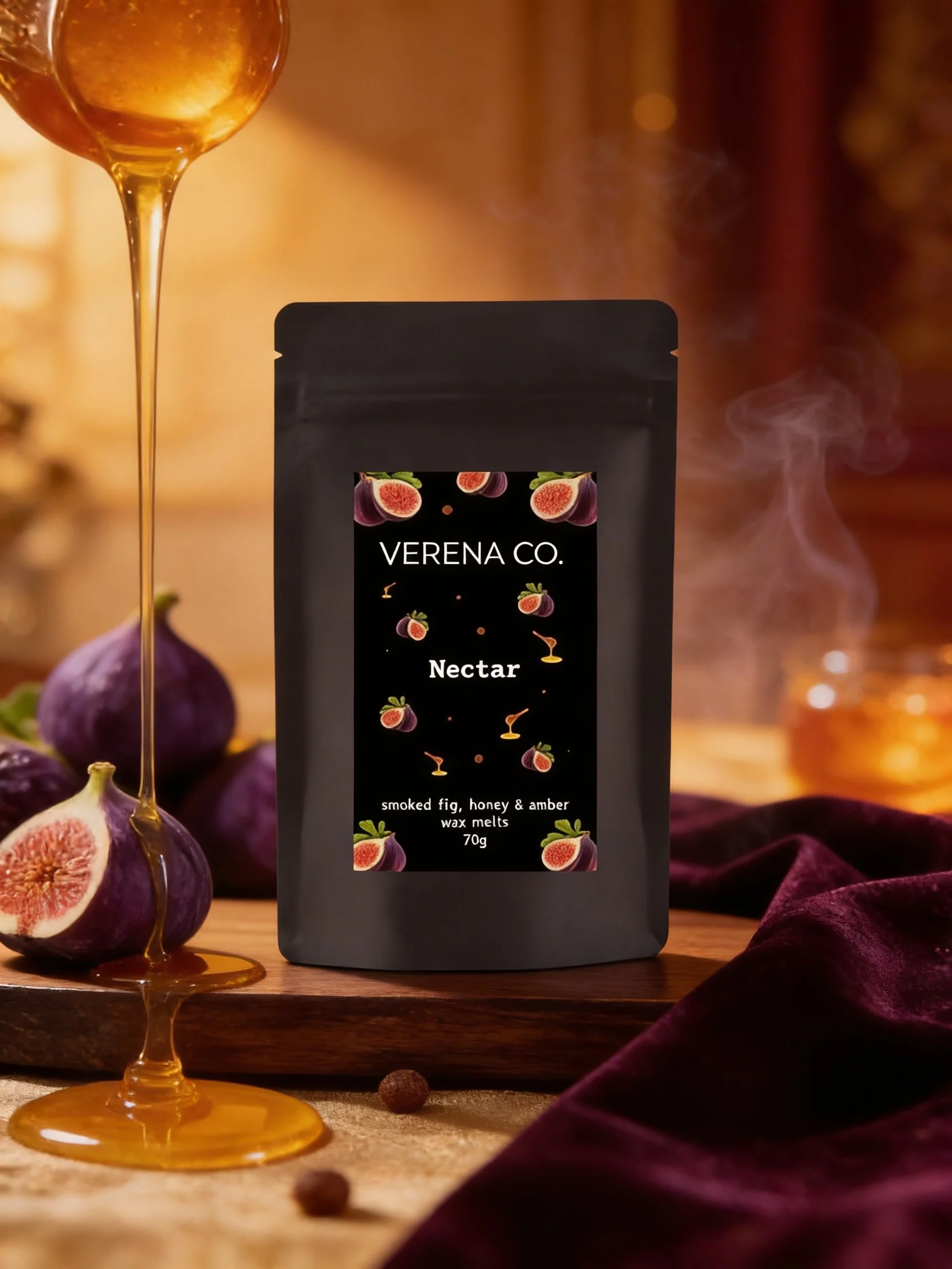 Nectar - Smoked Fig, Honey & Amber - Wax Melts