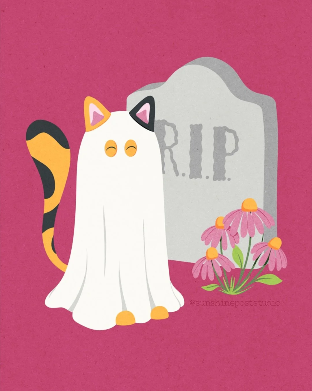 Ghosts &amp; Gardens for #scaryandsweet2025 

Challenge (g)hosts 
@heathermuellerdesign 
@heyalissandra 
@roymeister 
@jenprocreates 
@jessmillerdraws