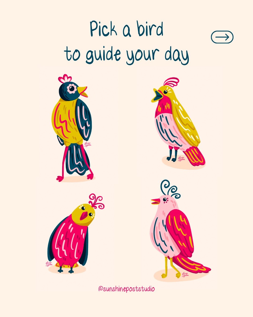 What message did your bird give you?