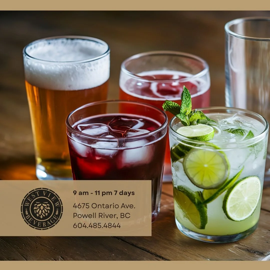 Your favourite cocktails start with Westview Beverage, including the full range of Salish Sea Spirits, brewed right here at Beach Gardens!!

@salishseaspirits