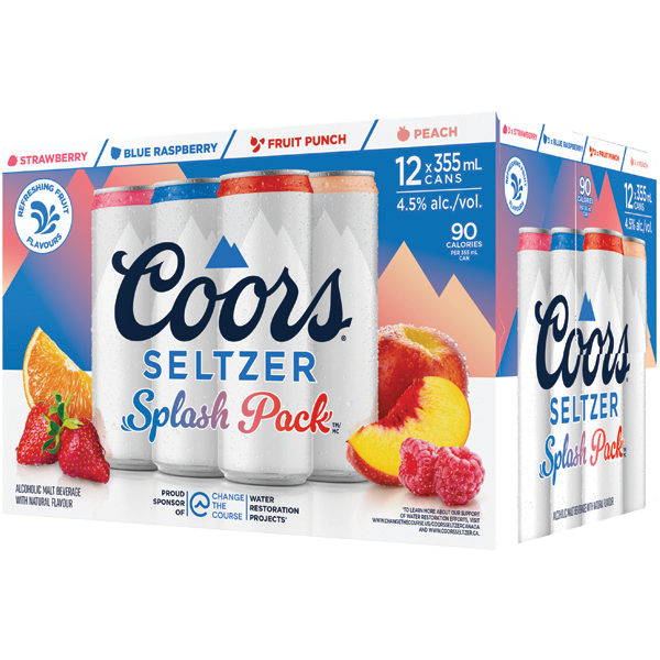 Coors Seltzer Splash Pack