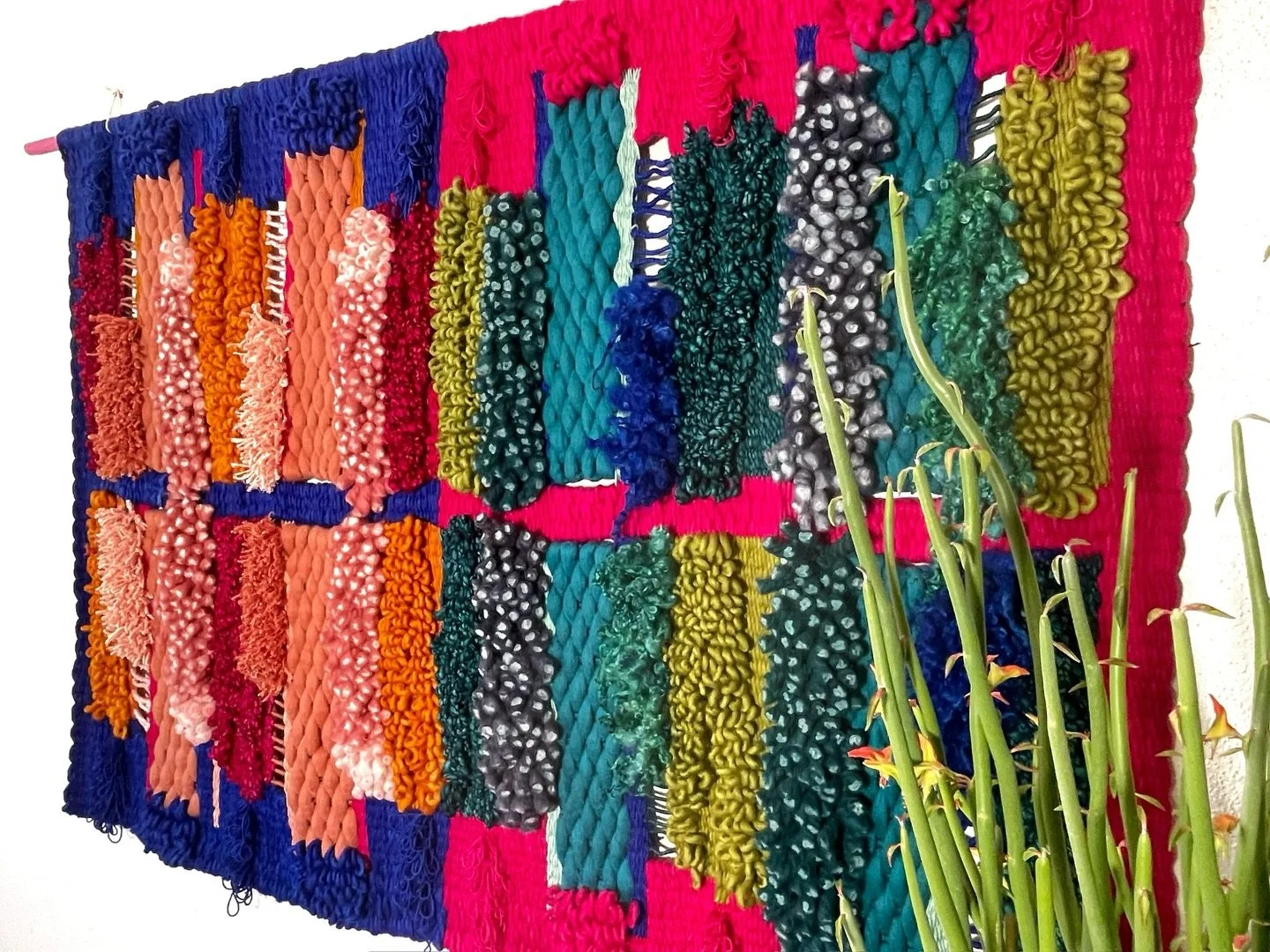 All of my work at @alchemystudiomadrid is on sale this weekend! Get some color and texture in your life and support local artists. ✨