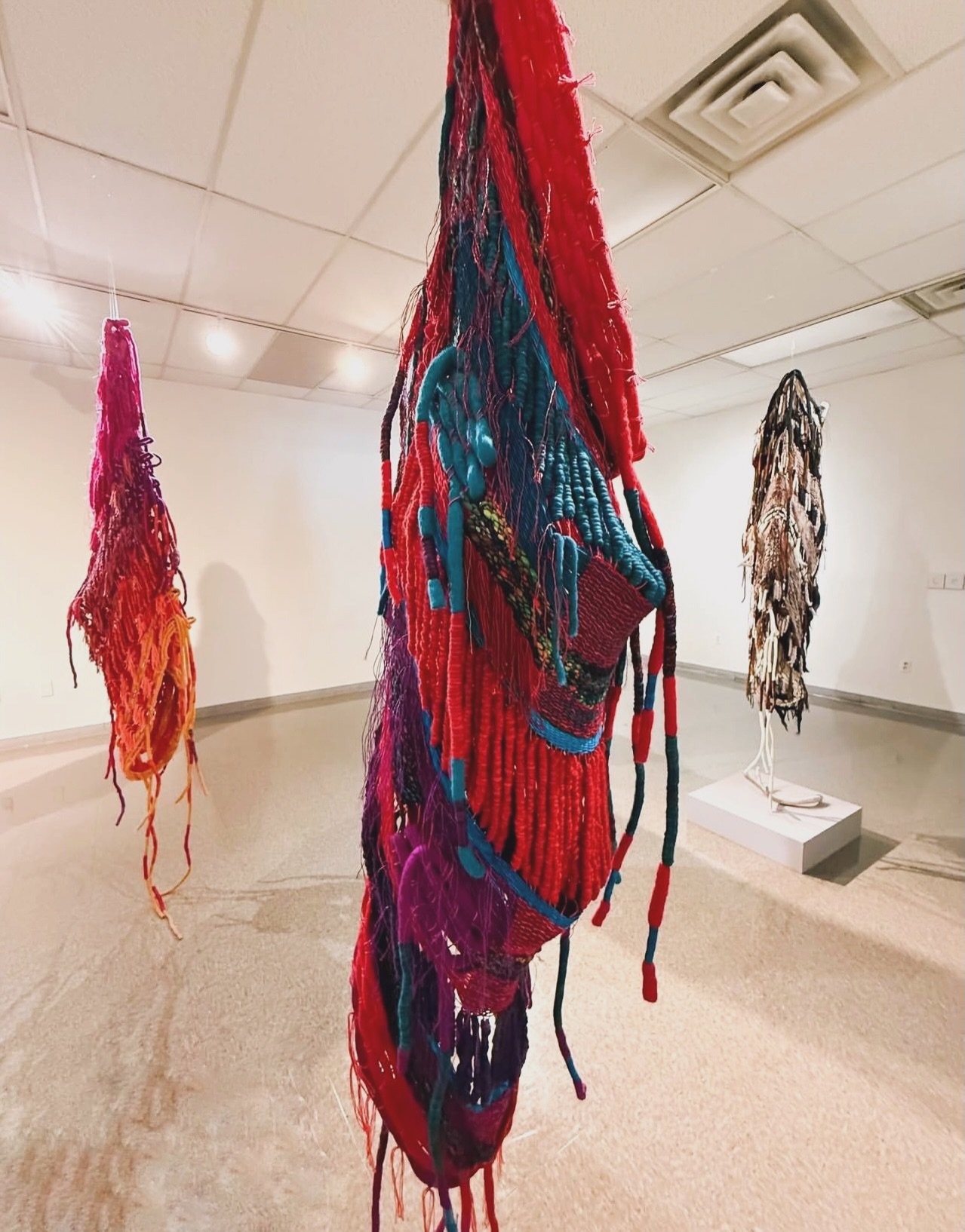 &ldquo;Eclosi&oacute;n&rdquo; will be on display at the Ingham Champlain Gallery at @unmgallup through April 10. Eclosi&oacute;n is the final stage of metamorphosis where an adult butterfly emerges from its chrysalis. ✨✨✨