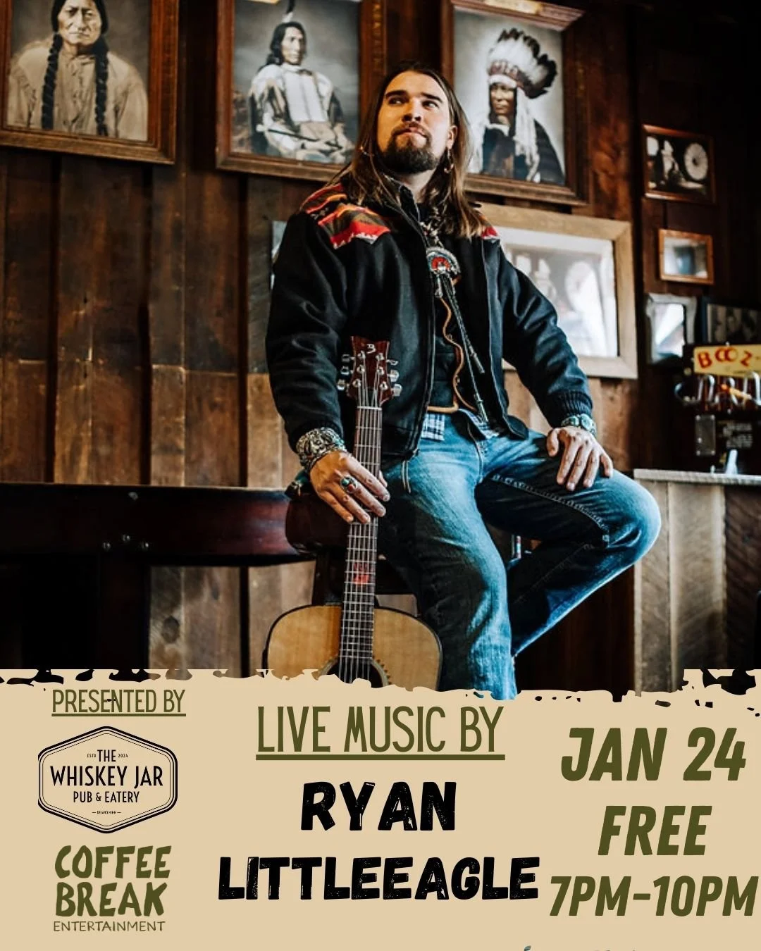 Live Music by Ryan LittleEagle