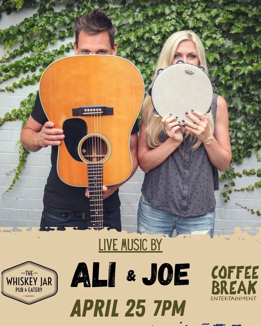 live music by ali & joe
