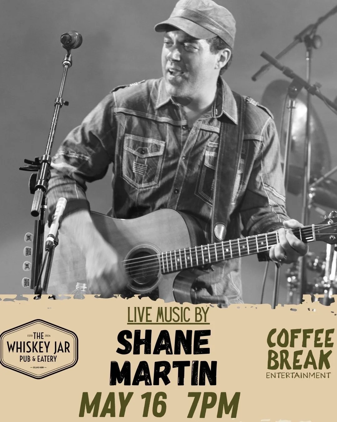 live music by shane martin