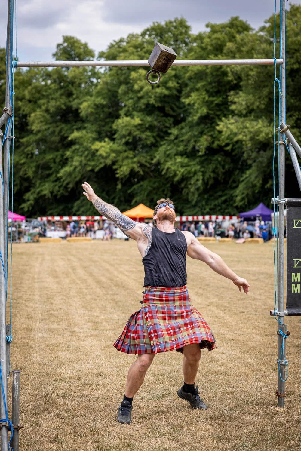 Harpenden Highland Gathering-Weight over the bar-Mike Dick Photography.jpg