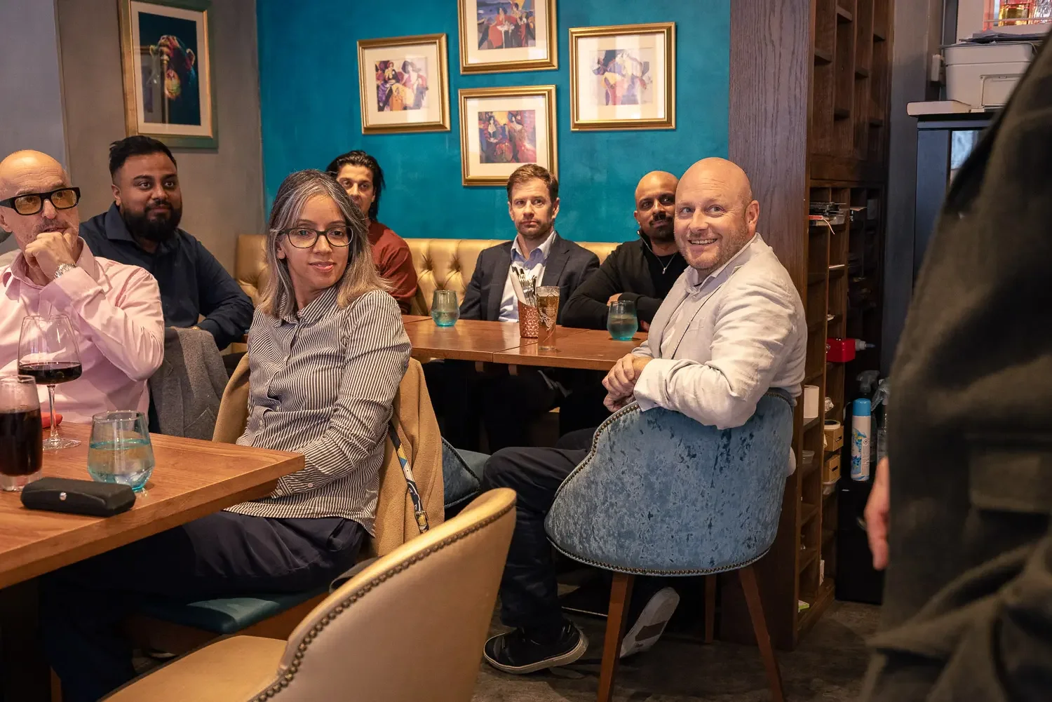 The SB Hub St Albans guests listening.webp