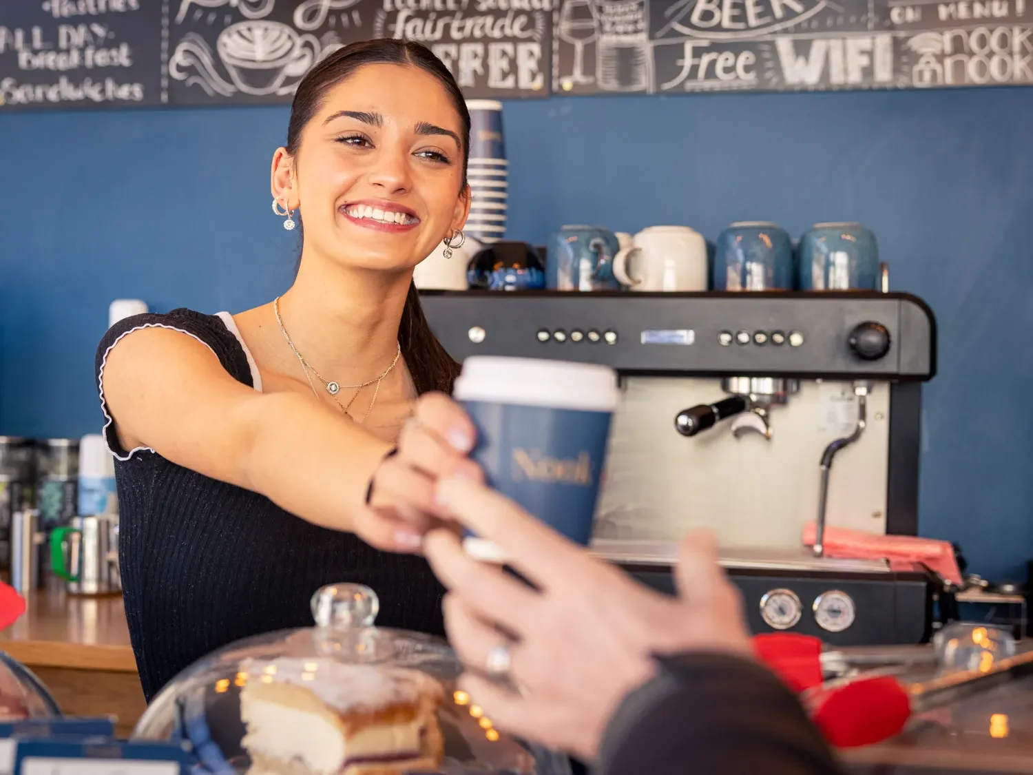 Brand photography and video for the Nook café, Markyate