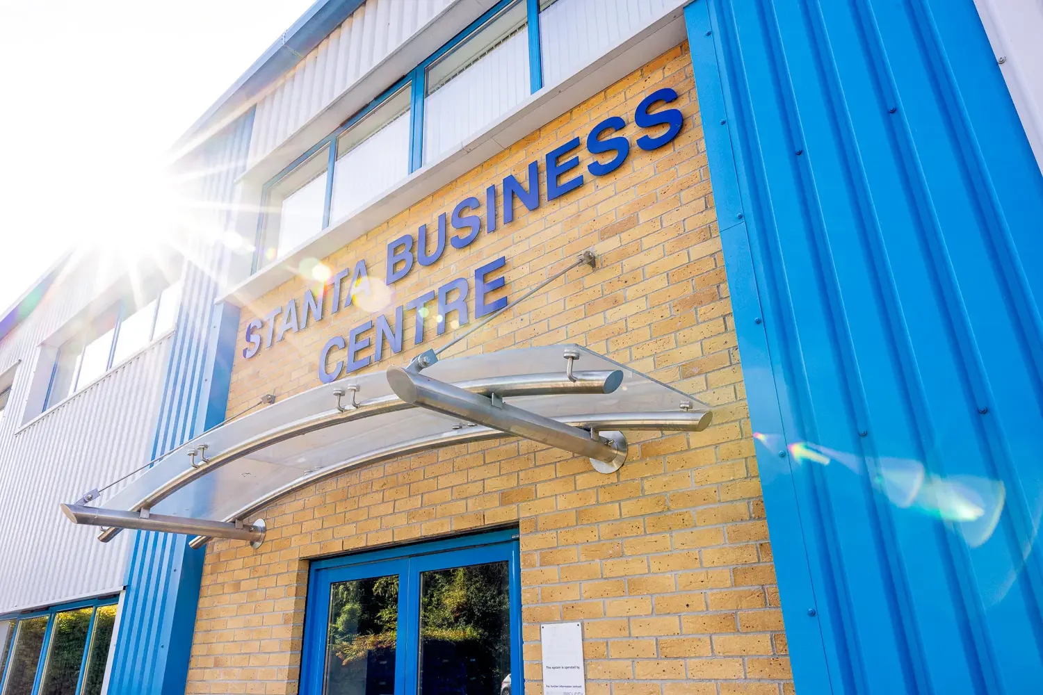 Commercial location photography at Stanta Business Centre St Albans, workplace and premises photographer Hertfordshire