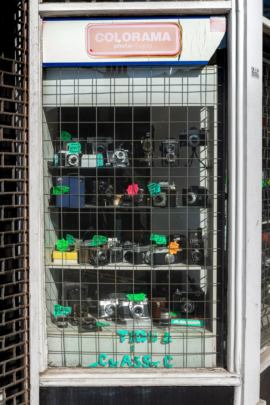 Clarks Camera Centre St Albans shop window