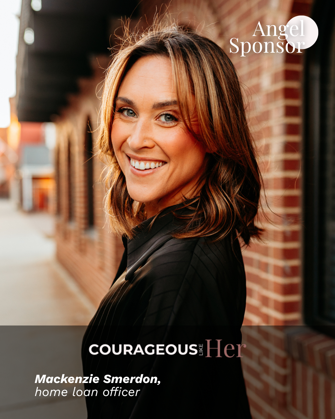 Mackenzie Smerdon proud Angel Sponsor for Courageous Like Her Women's Business Conference 2026