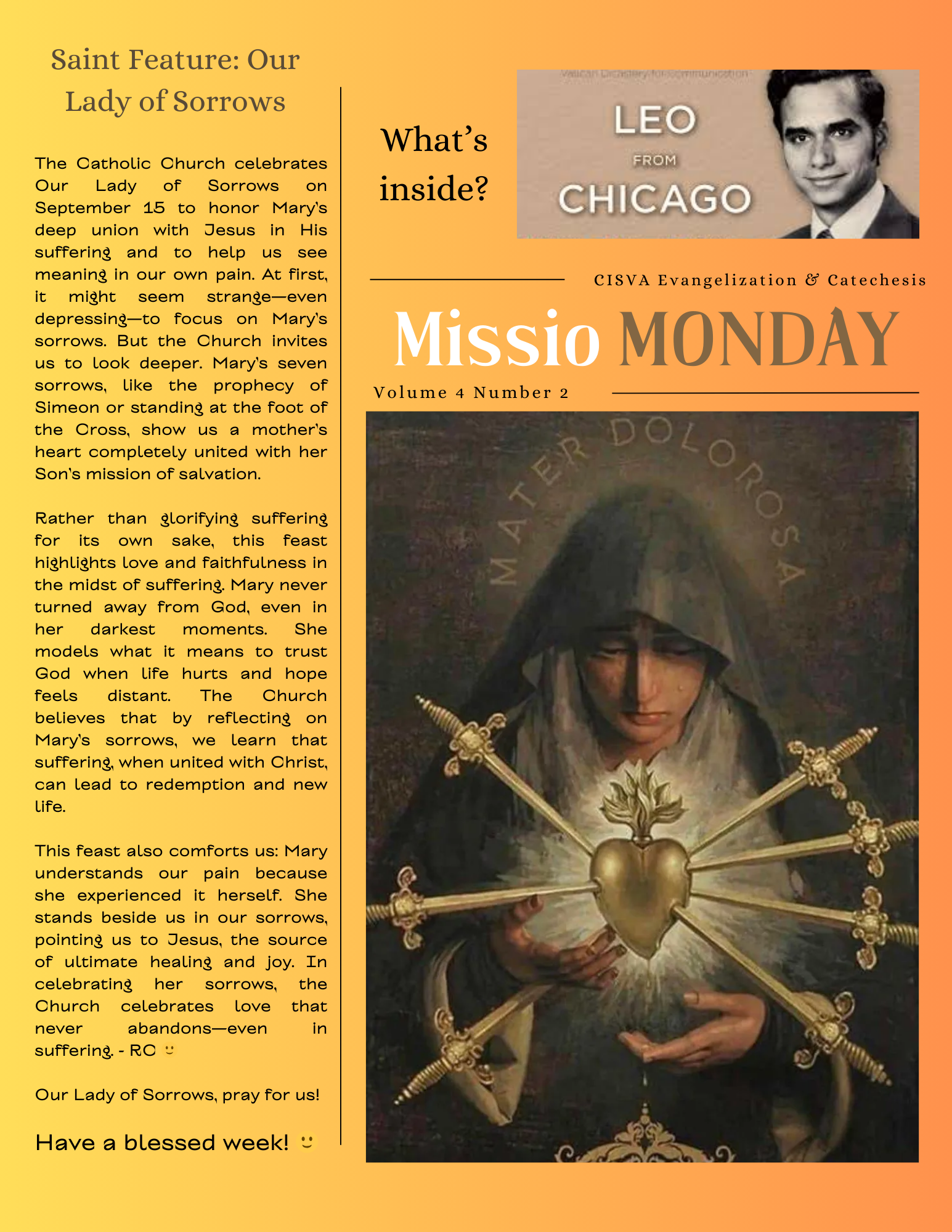 Missio Monday 