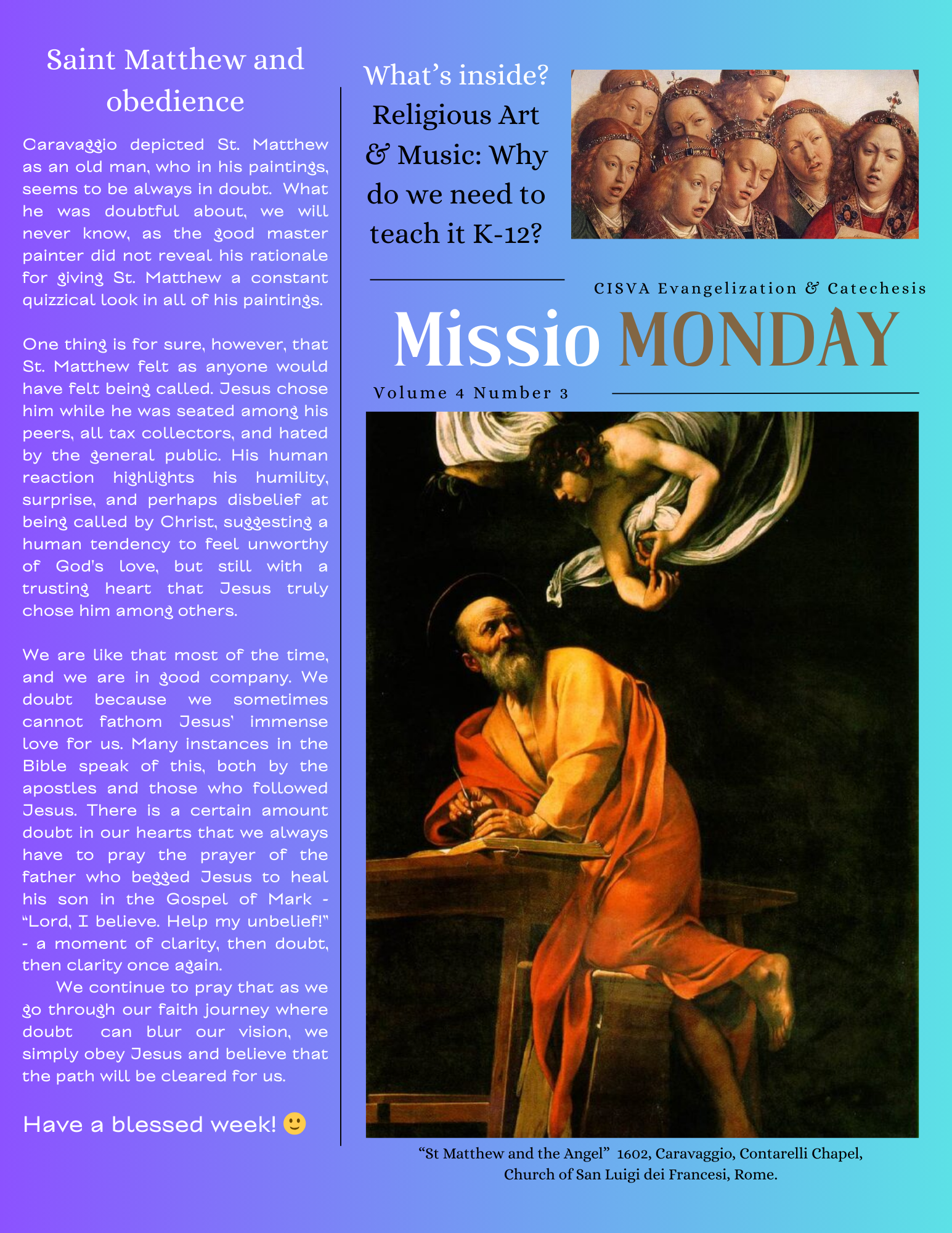 Missio Monday