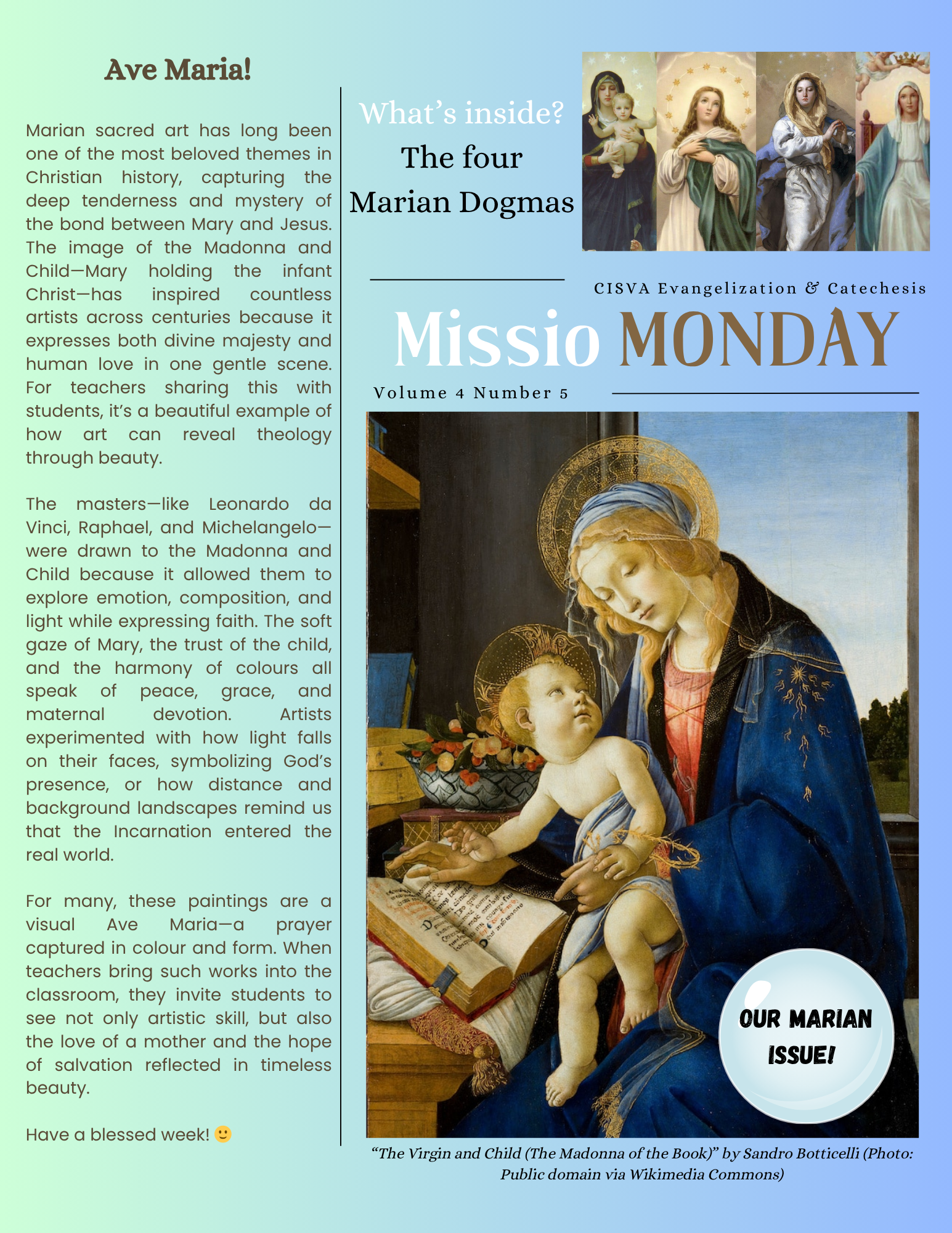 Missio Monday 10/06/2025