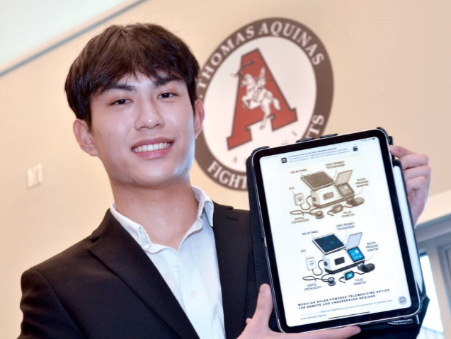 STA Student Builds Solar Medical Device to Improve Health Care Access