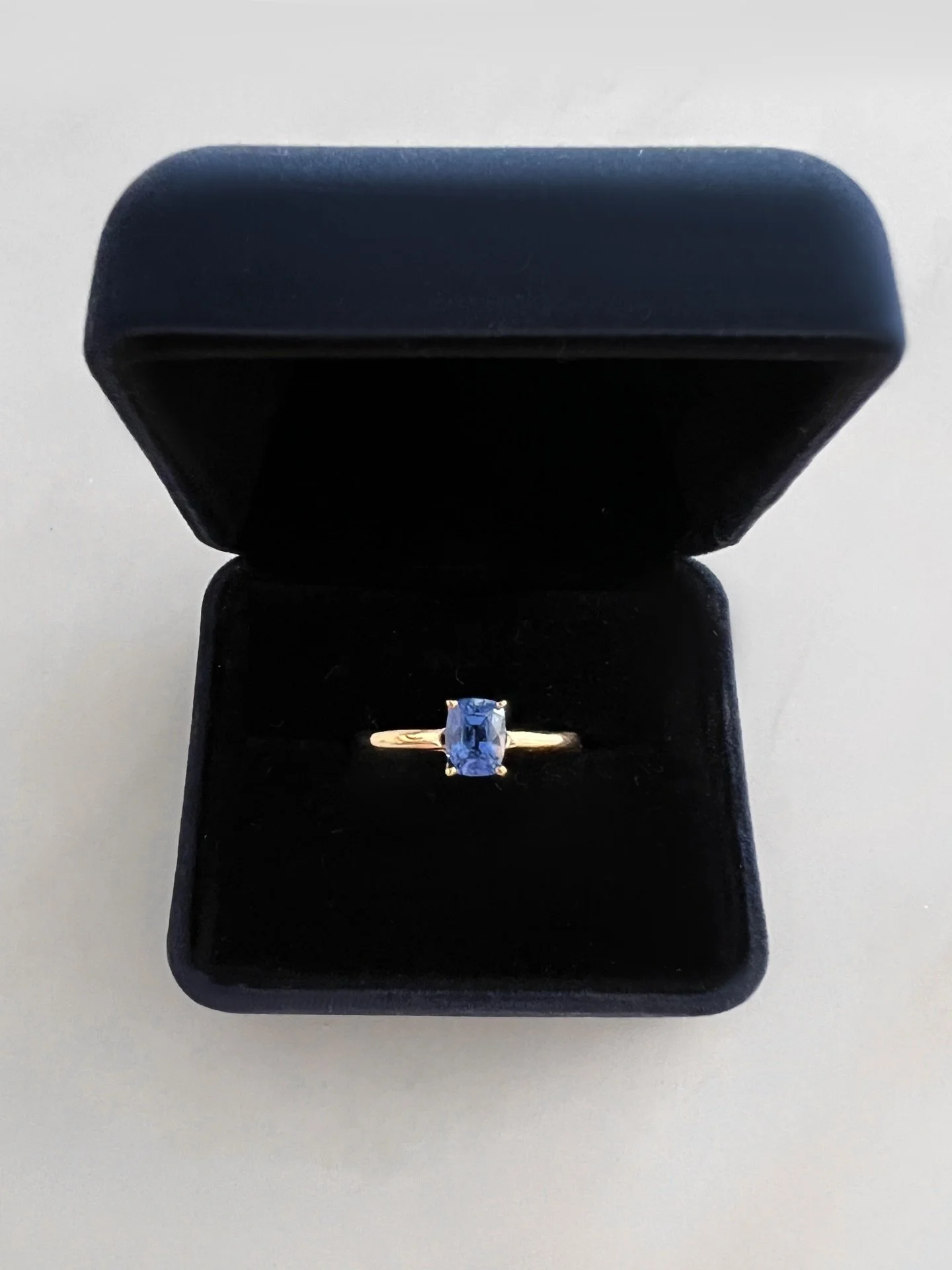 A dream, held in colour.

Cornflower blue is never loud. It&rsquo;s precise, balanced, and quietly luminous &mdash; a shade long prized in fine sapphire rings for its clarity and depth. This custom cornflower blue sapphire ring was designed to let th