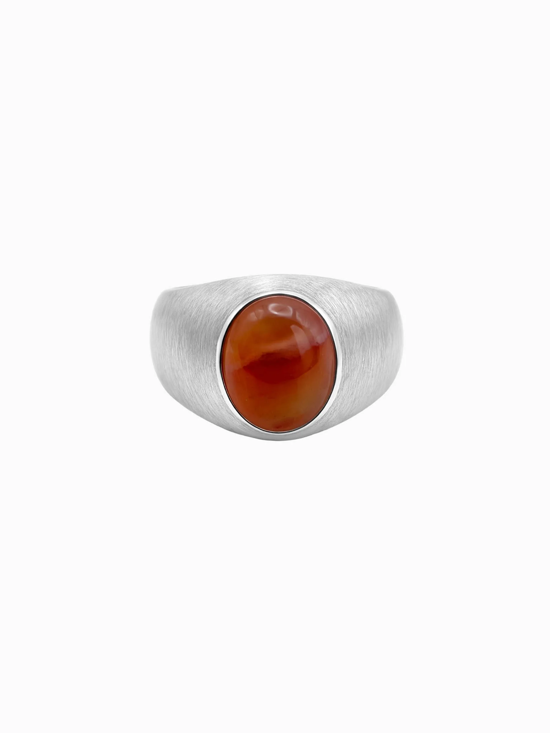 Carnelian Silver Bomb Ring.jpg