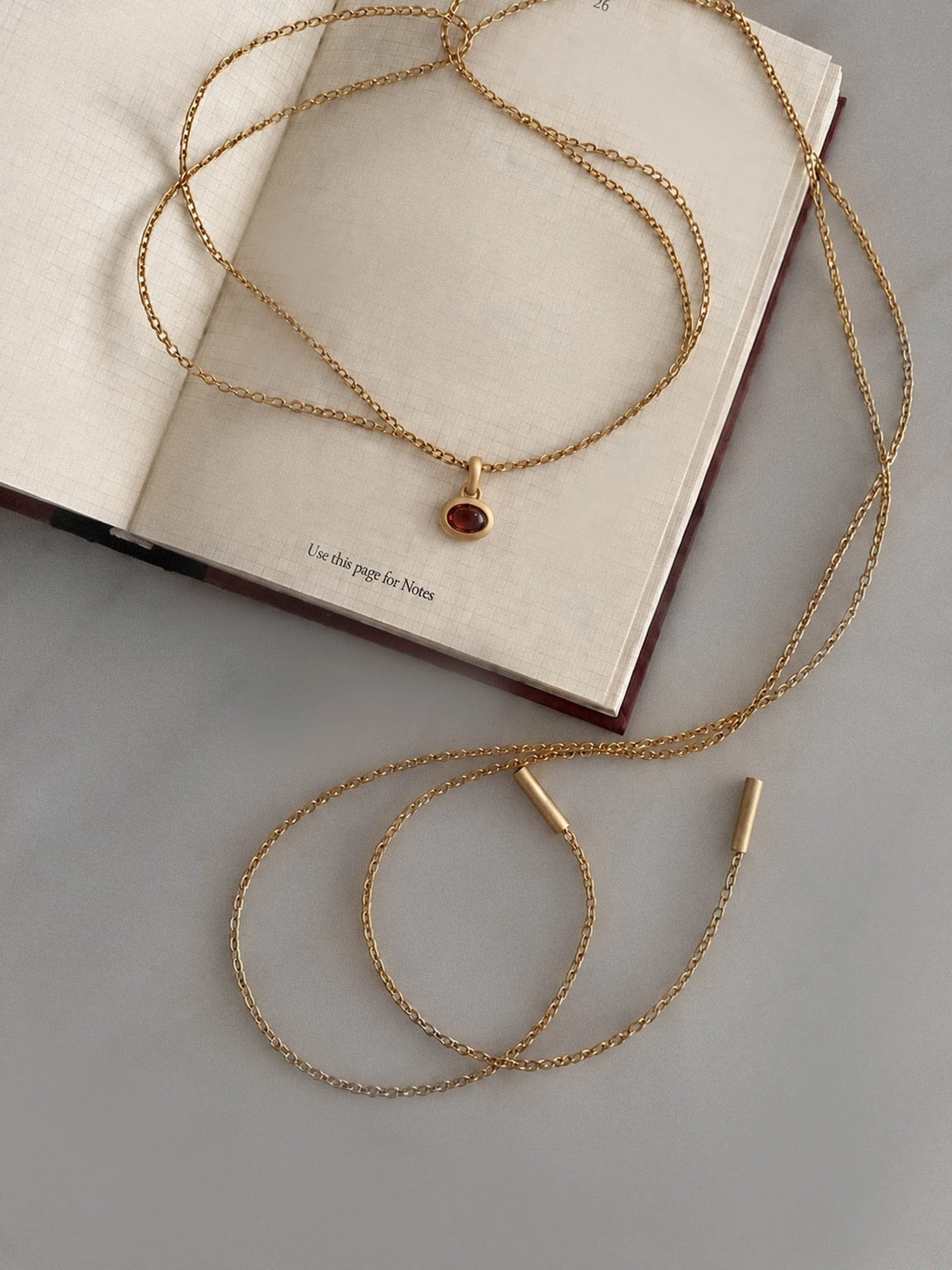 Materia Cherry Garnet Pendant