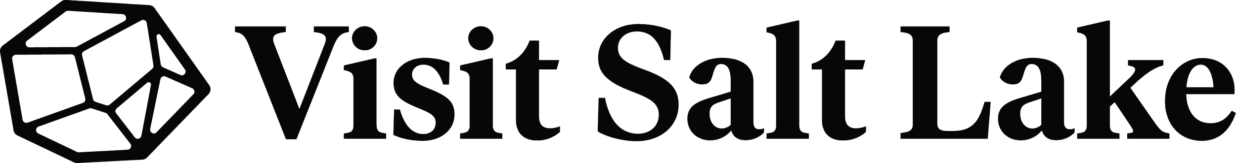 Visit Salt Lake png logo. Visit Salt Lake is a client of Enticer Media.