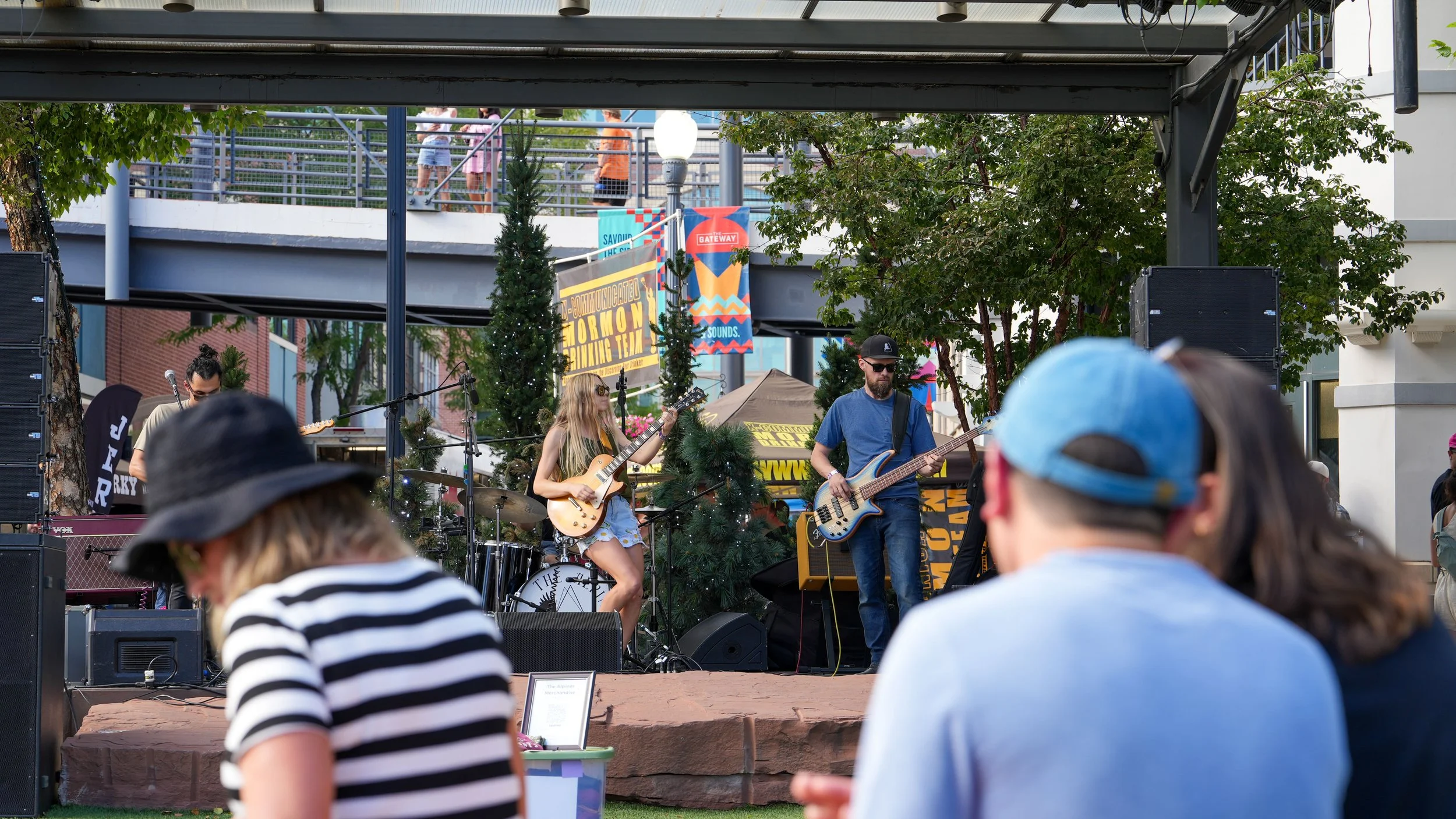 Rocking out at the Utah Beer Festival, 2024. Enticer Media photography Salt Lake City, Utah.
