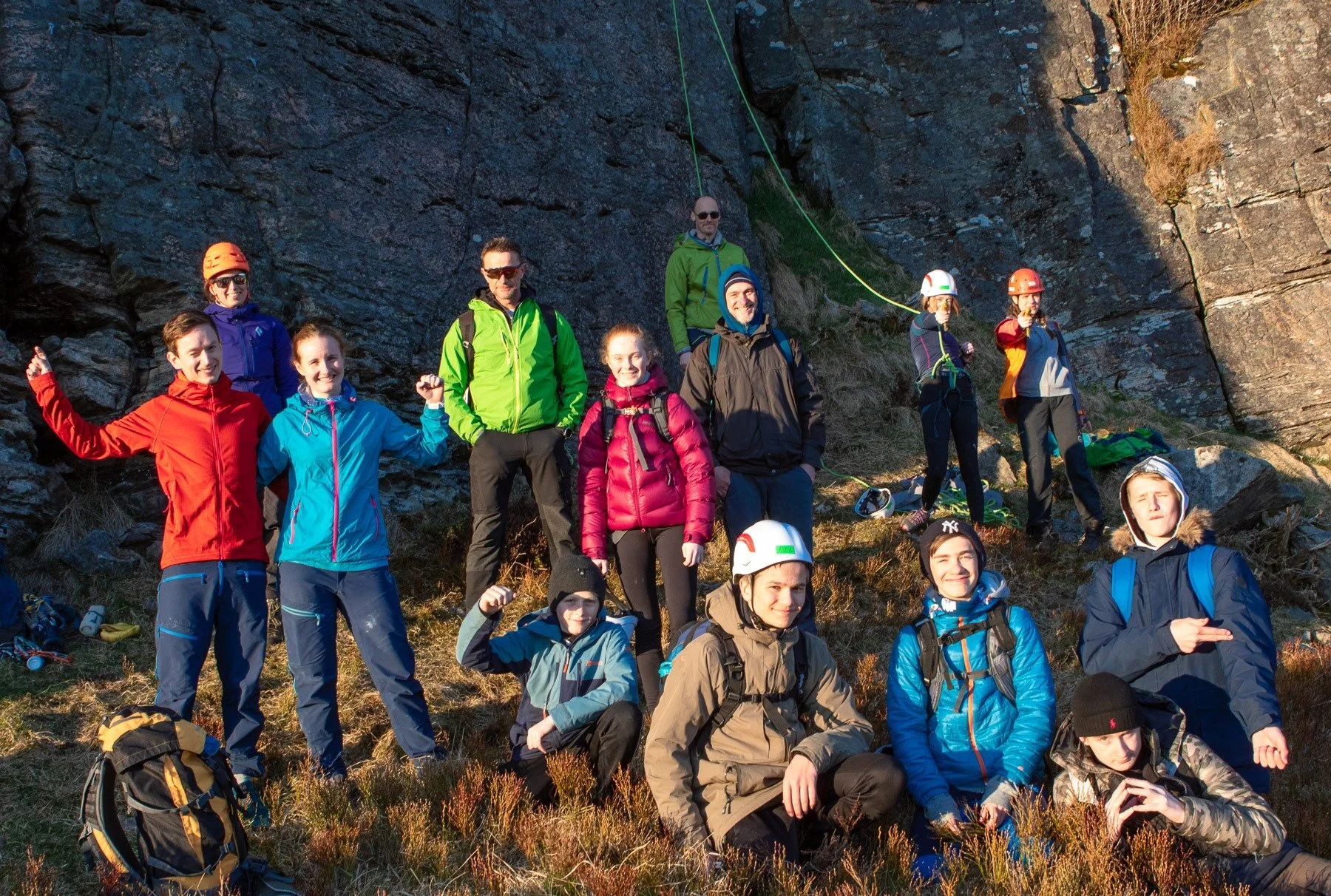 Uteklatring i Avisveggen