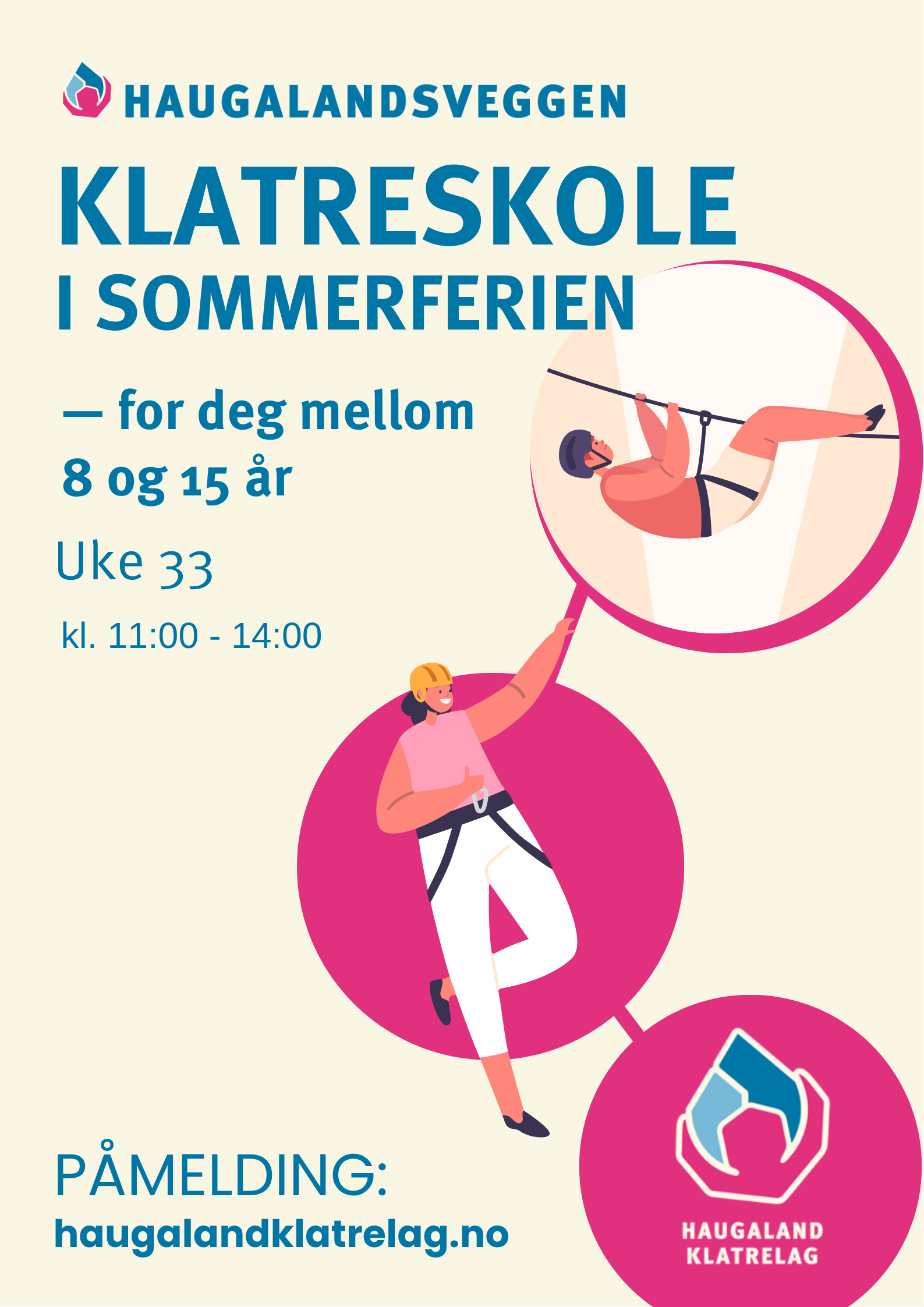 Sommerklatreskole uke 27 og 33